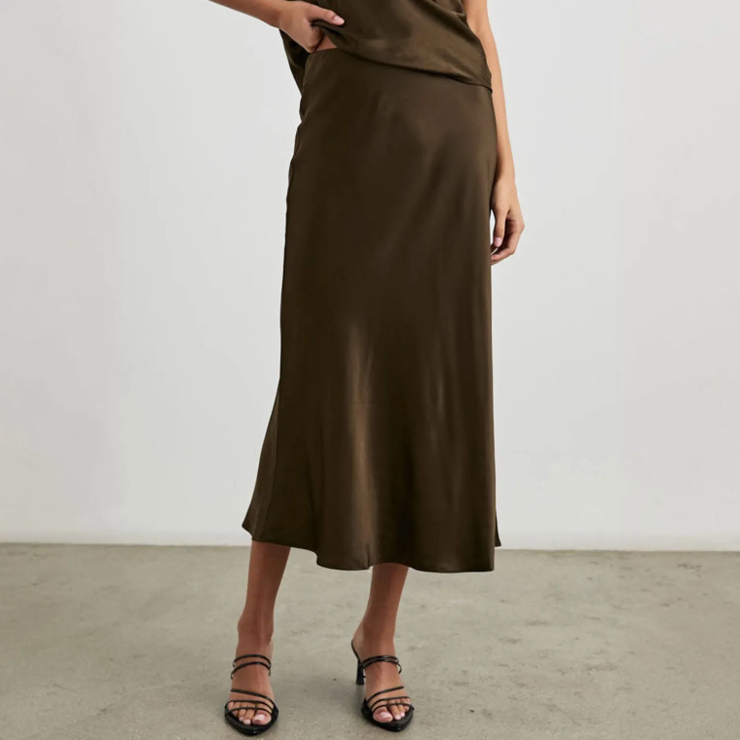 RAILS Anya Skirt In Dark Moss