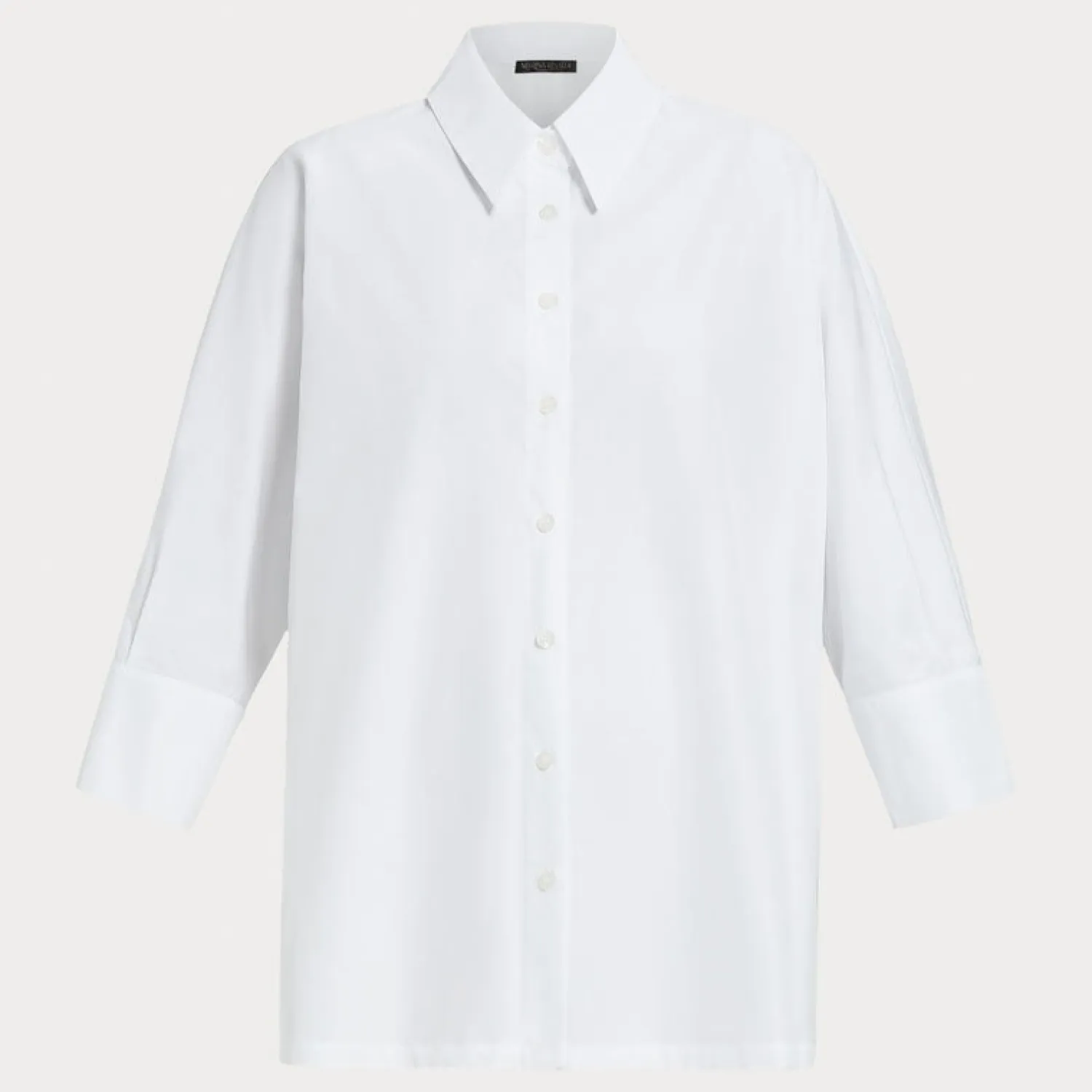 MARINA RINALDI Arizona Poplin Shirt In White