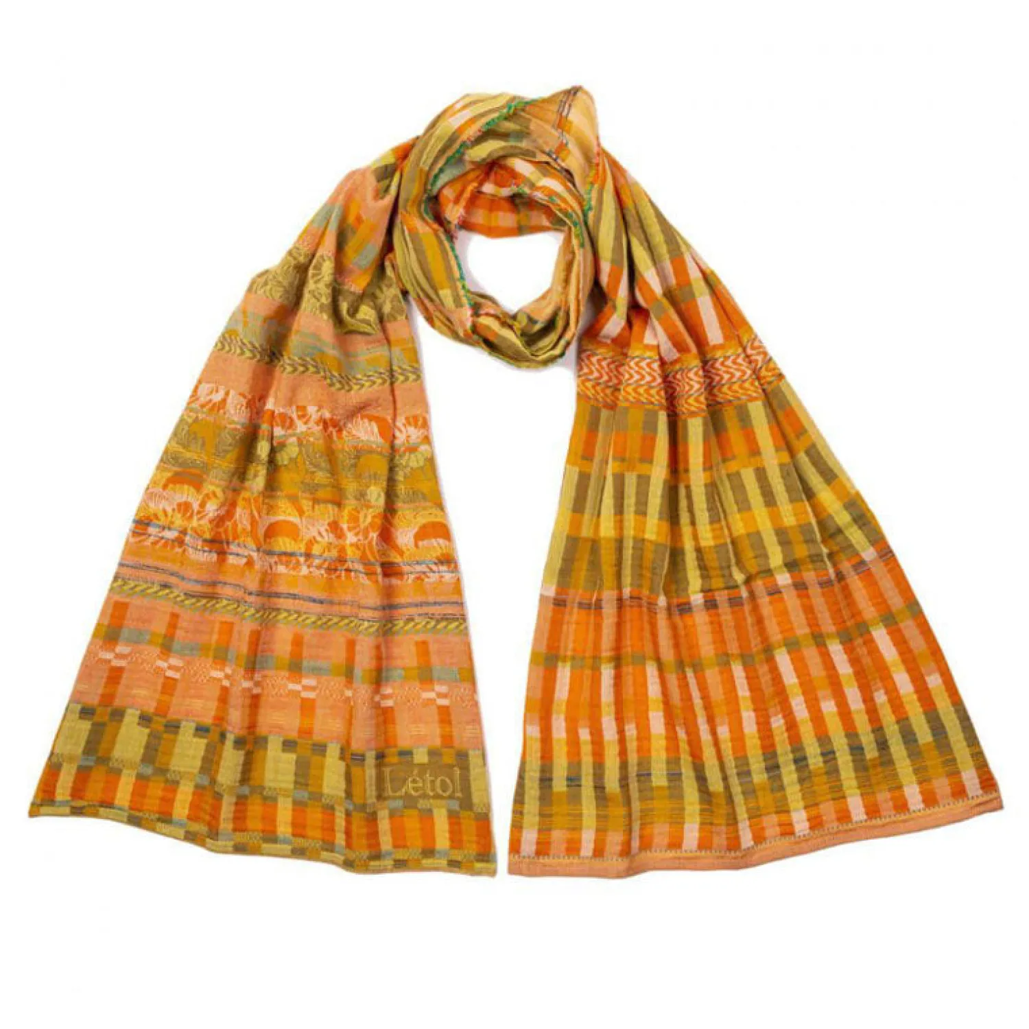 LETOL Audrey Scarf In Citrus