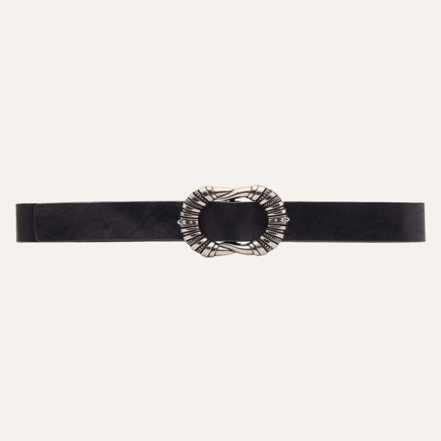 BA&SH Bali Belt In Black