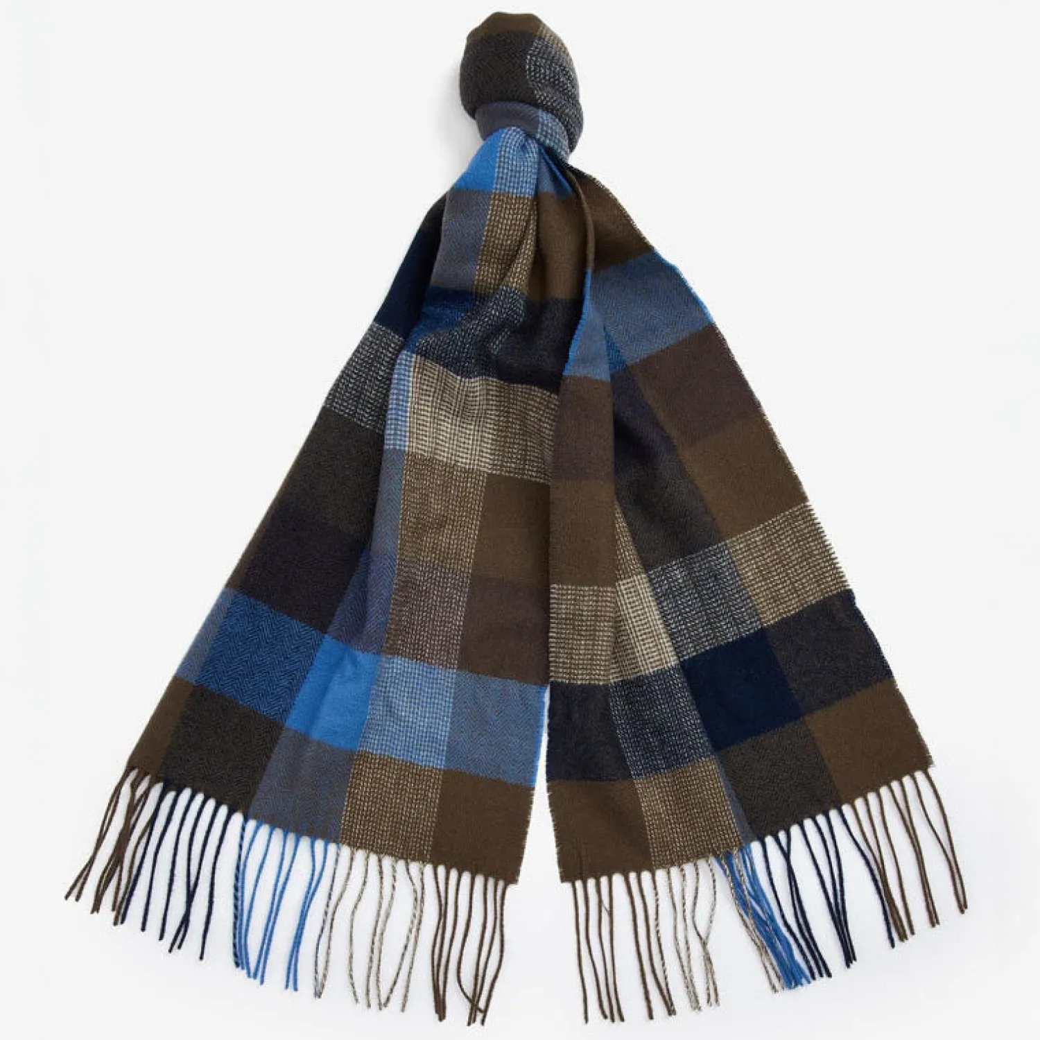 BARBOUR Bank Scarf In Navy