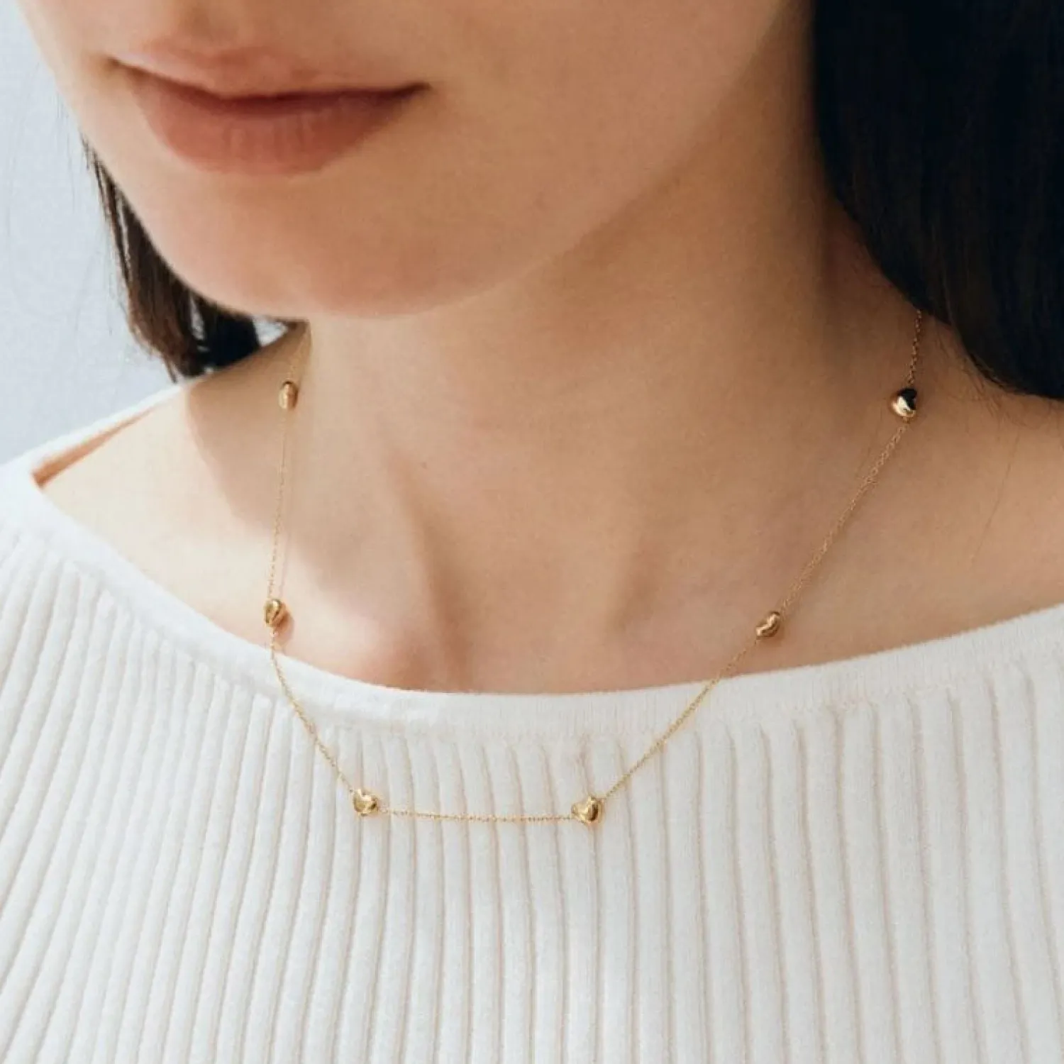 EDBLAD Barley Necklace In Multi Gold