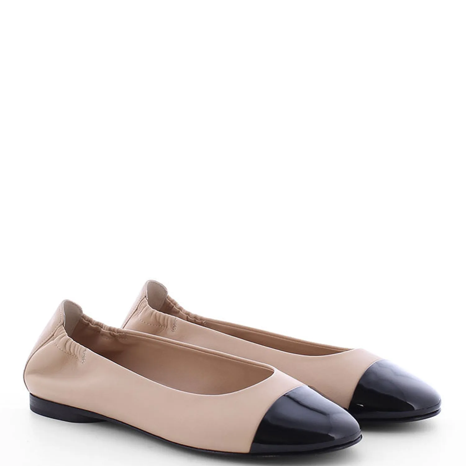 KENNEL & SCHMENGER Billy Nappa Ballet Flats In Nude