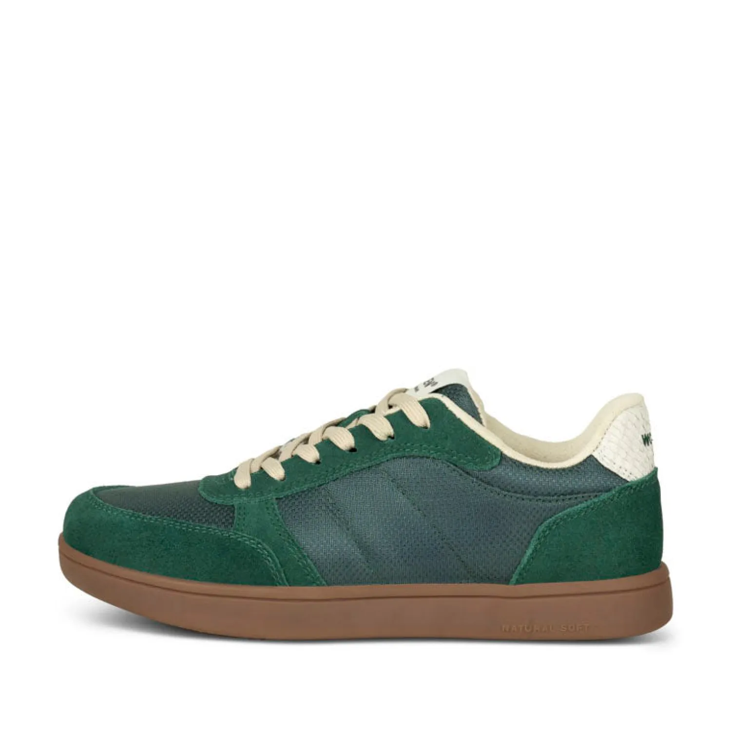 WODEN Bjork Mesh Sneakers In Deep Forest