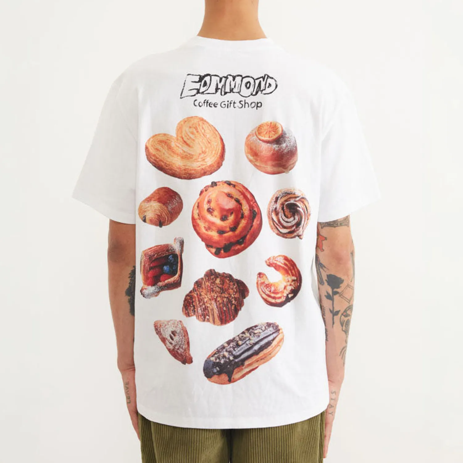 EDMMOND STUDIOS Cafe Edmmond T Shirt In White