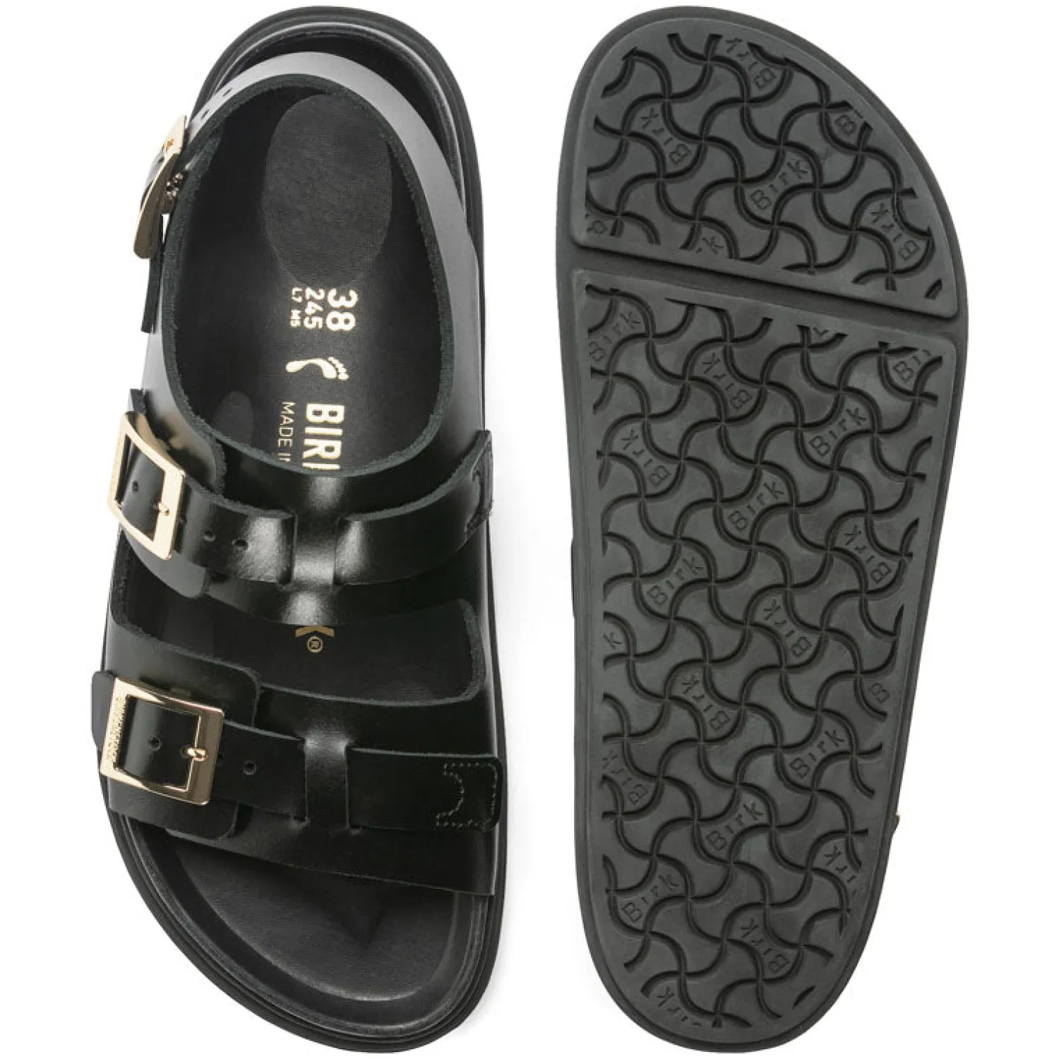 BIRKENSTOCK Cannes EXQ LE Sandals In Black