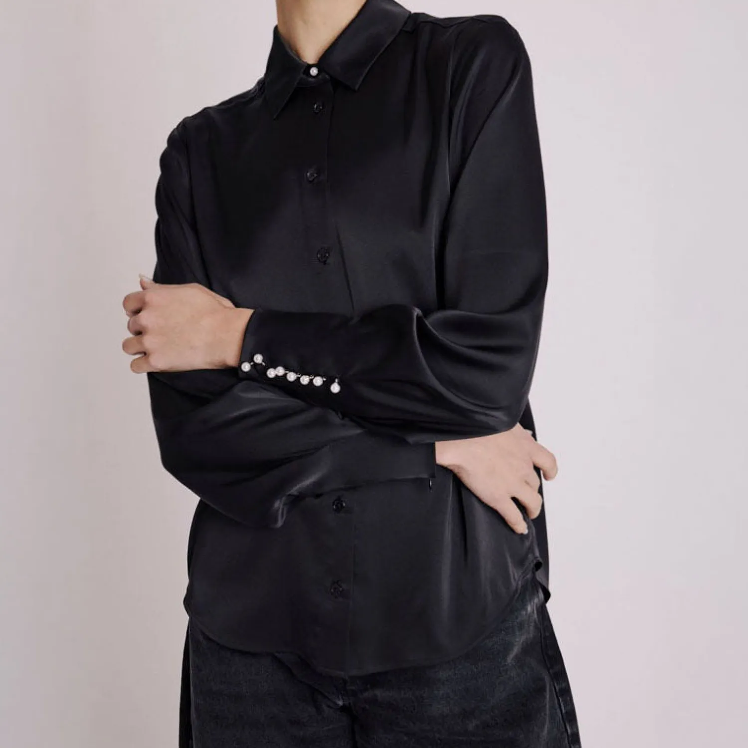 BERENICE Cece Shirt In Black