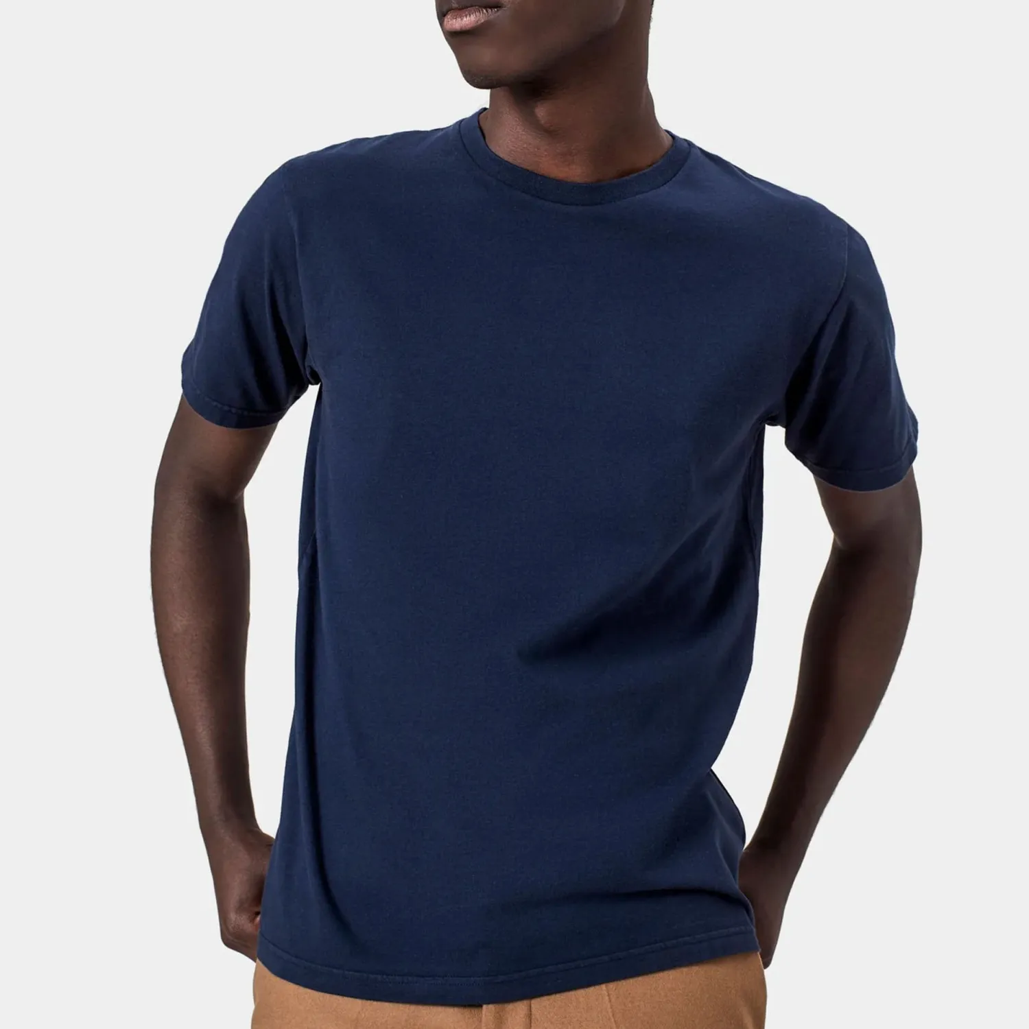 COLORFUL STANDARD Classic Organic T Shirt In Navy Blue