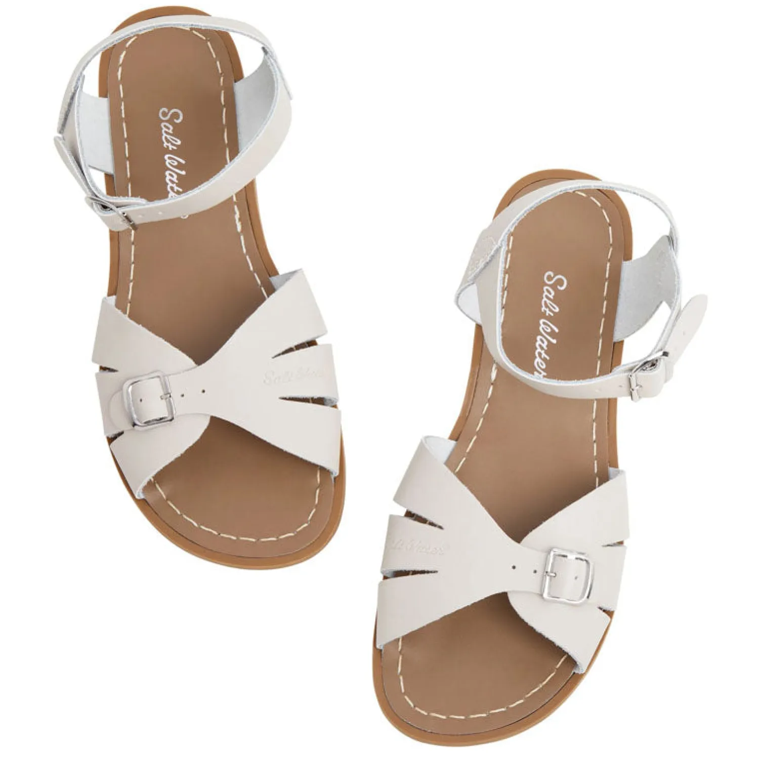 SALTWATER SANDALS Classic Sandals In Stone