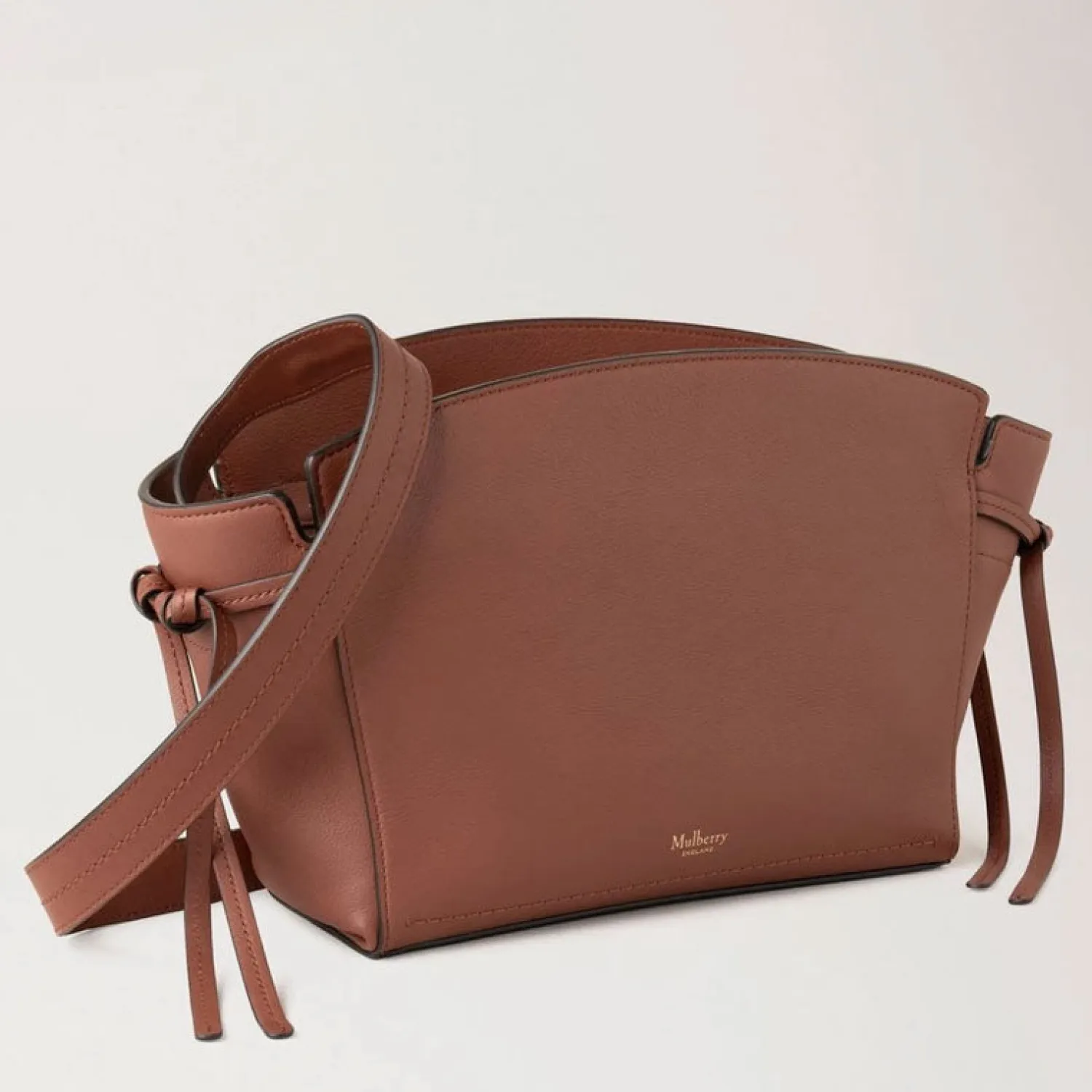 MULBERRY Clovelly Crossbody Micro Classic Grain Bag In Bright Oak