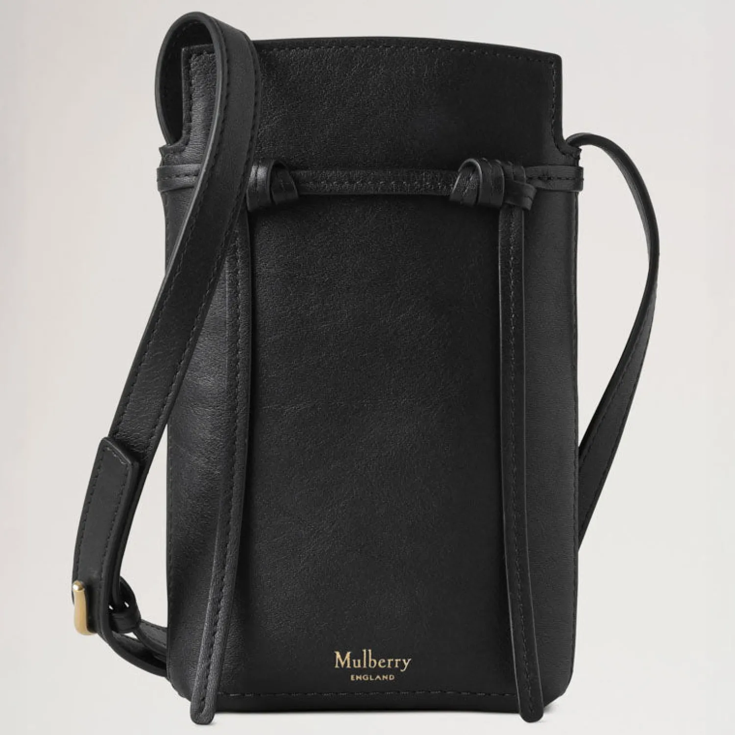 MULBERRY Clovelly Phone Pouch In Black