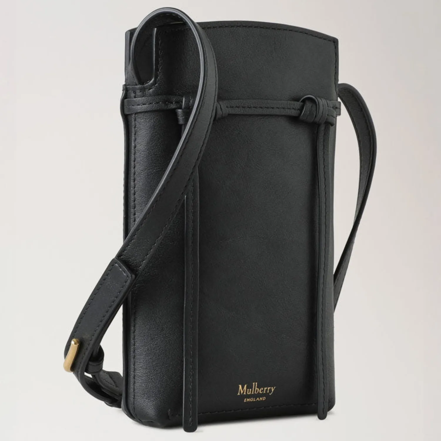 MULBERRY Clovelly Phone Pouch In Black