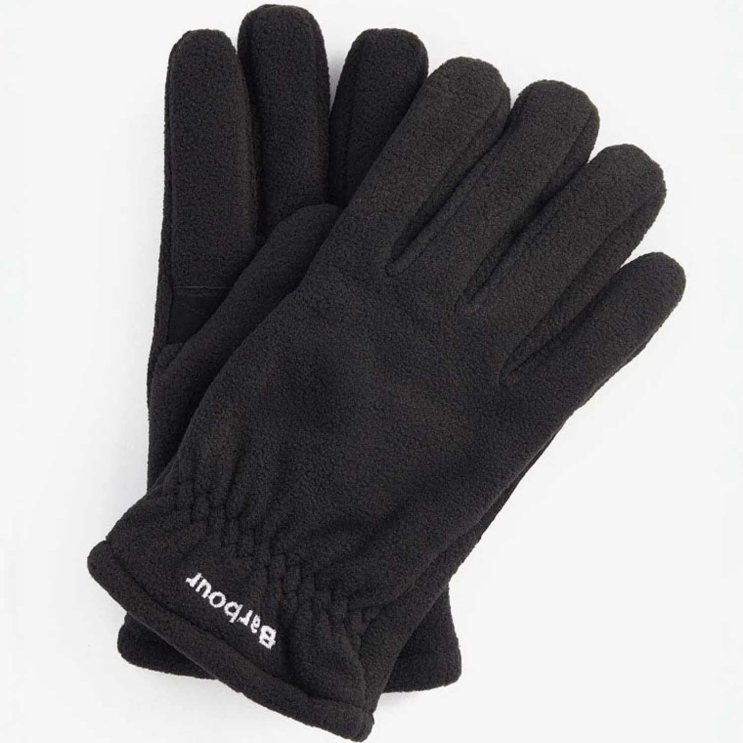 BARBOUR Coalford Fleece Gloves In Black