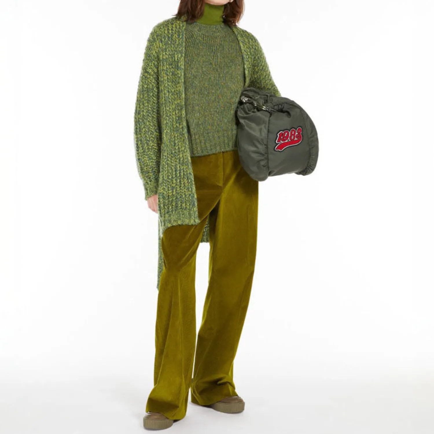 WEEKEND MAXMARA Dionigi Jumper In Green Chine