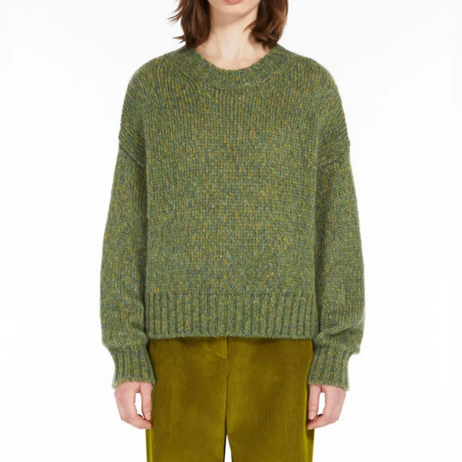 WEEKEND MAXMARA Dionigi Jumper In Green Chine