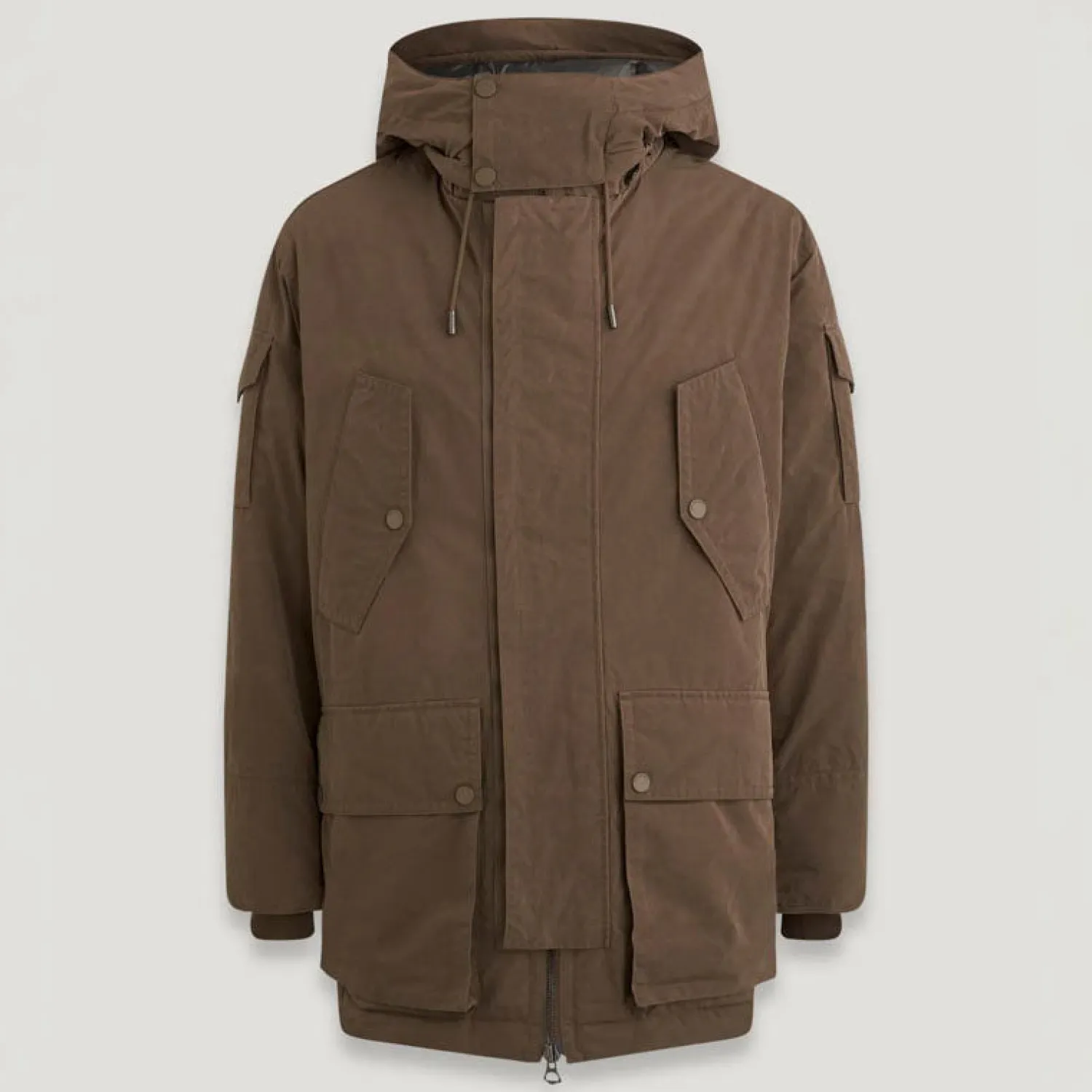 BELSTAFF Dispatch Parka In Clay Brown