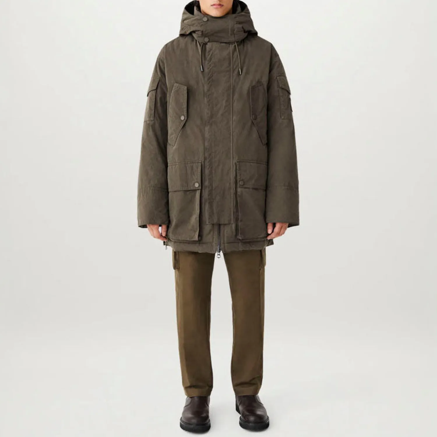 BELSTAFF Dispatch Parka In Clay Brown