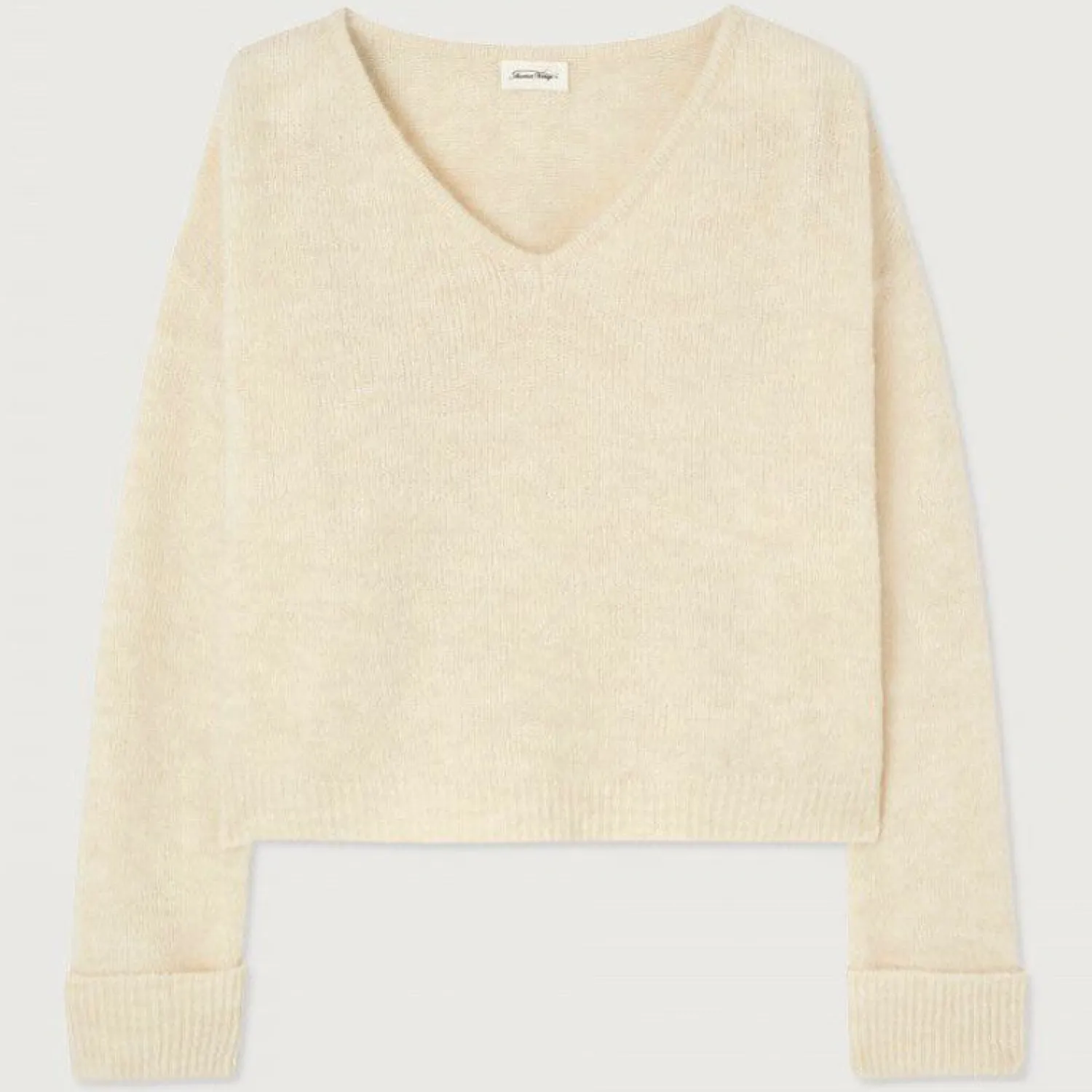 AMERICAN VINTAGE East Knit In Nacre Chine