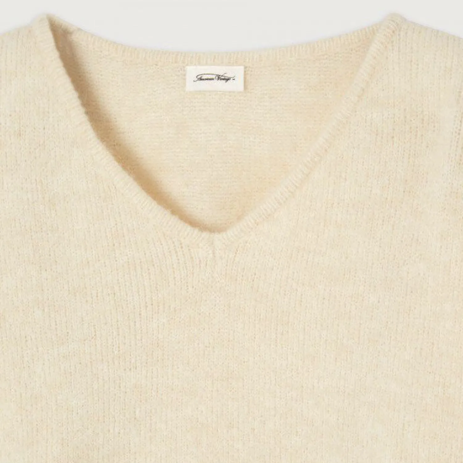 AMERICAN VINTAGE East Knit In Nacre Chine