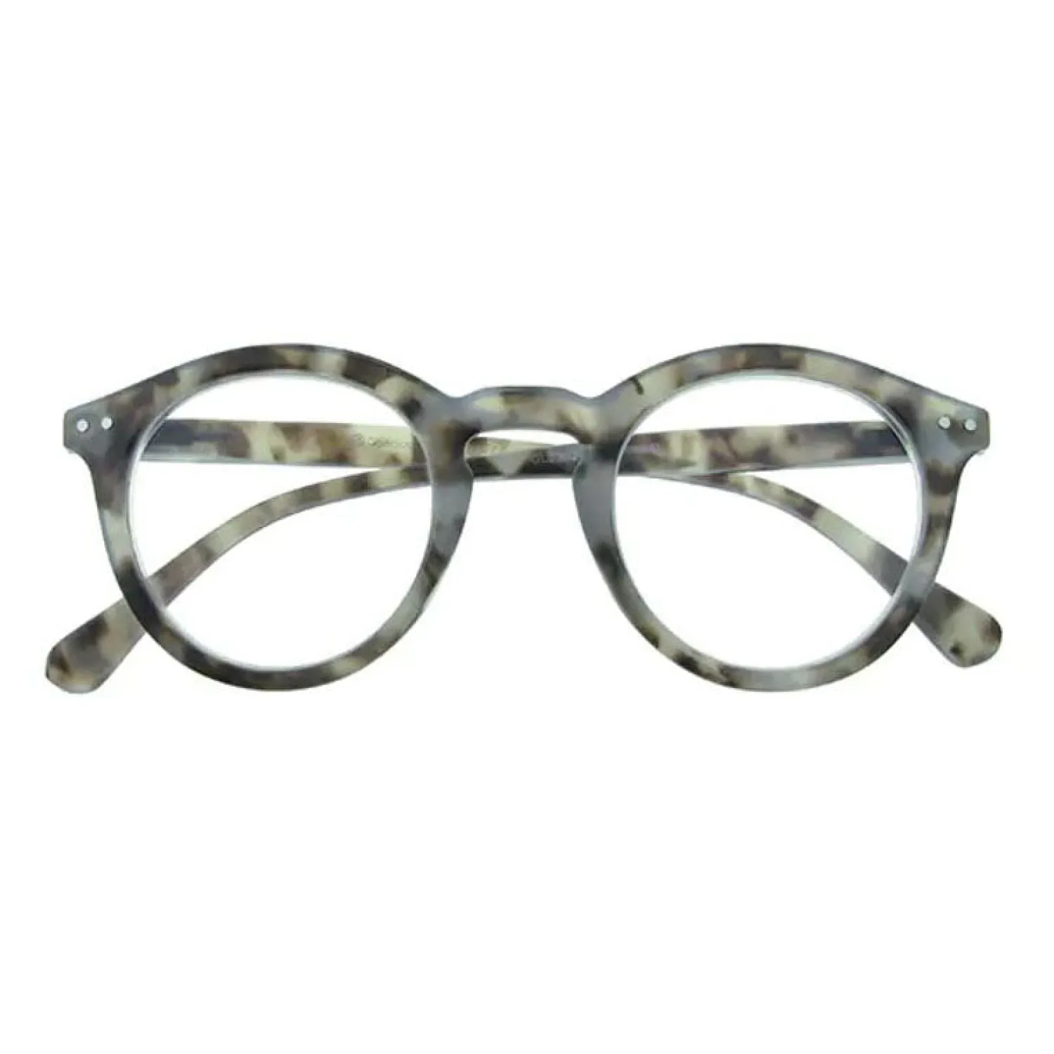 GOODLOOKERS Embankment Reading Glasses In Grey Tortoiseshell