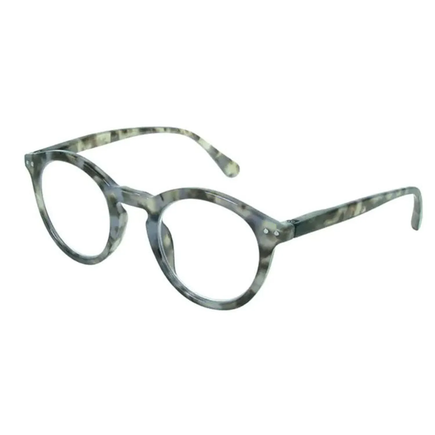 GOODLOOKERS Embankment Reading Glasses In Grey Tortoiseshell