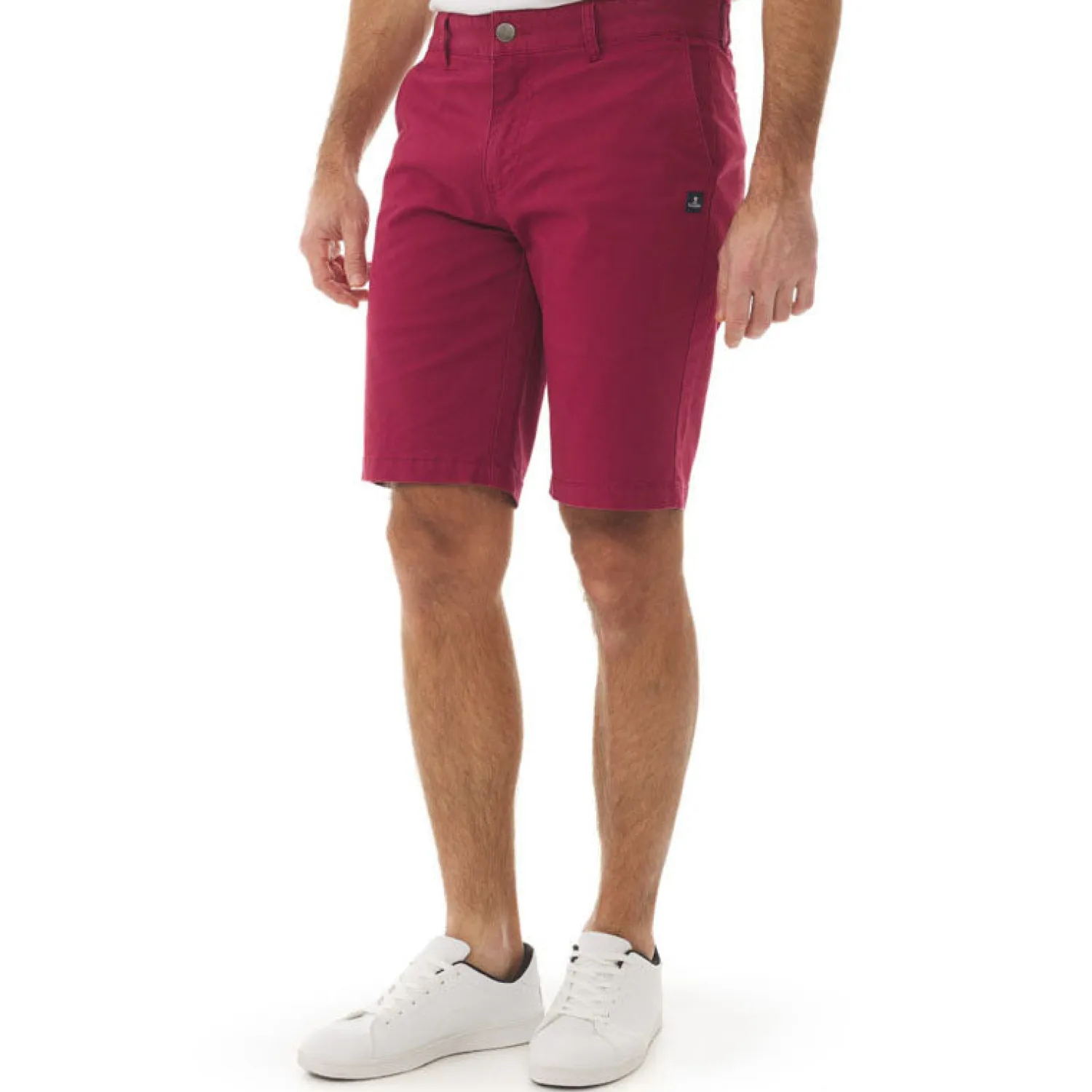 MOUSQUETON Erwany Bermuda Shorts In Brick Red