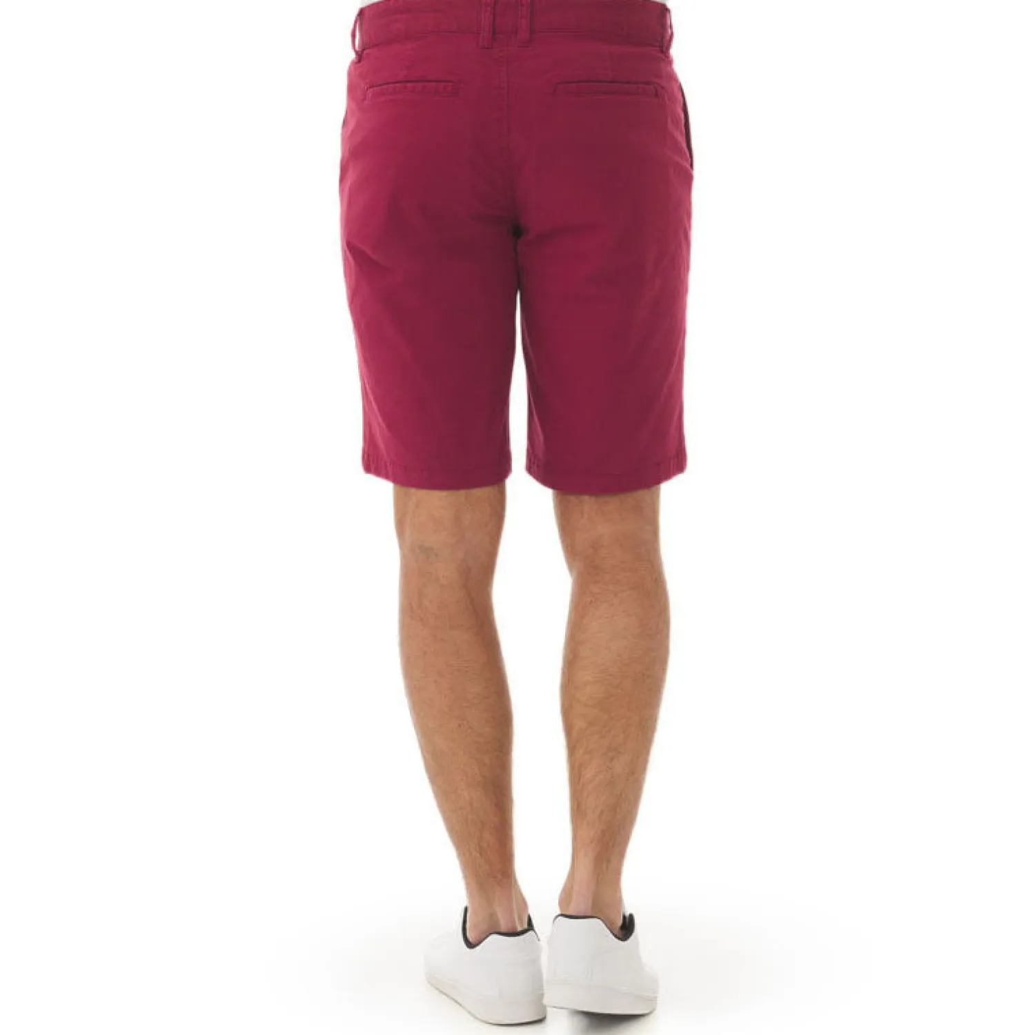 MOUSQUETON Erwany Bermuda Shorts In Brick Red