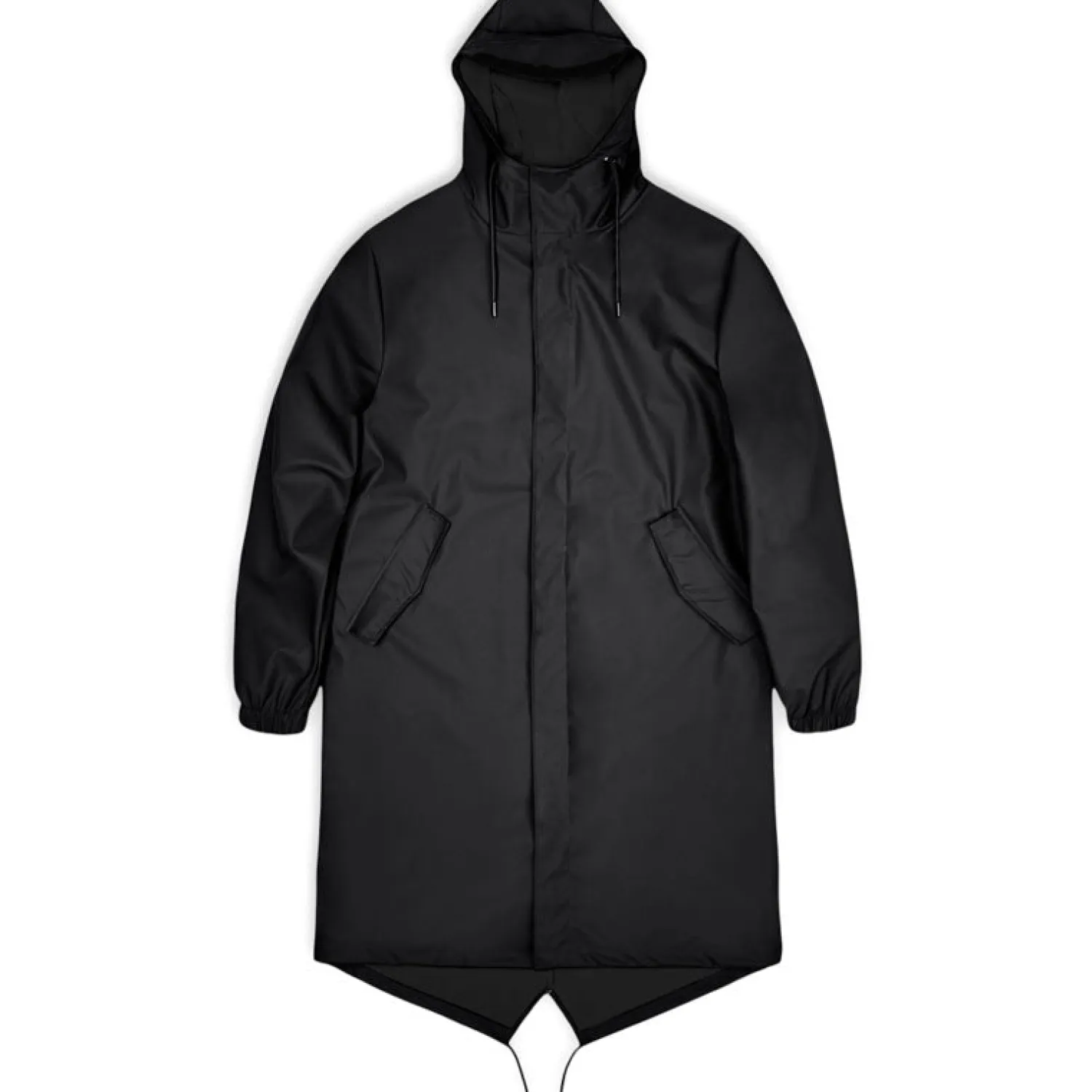 RAINS Fishtail Parka W3 In Black