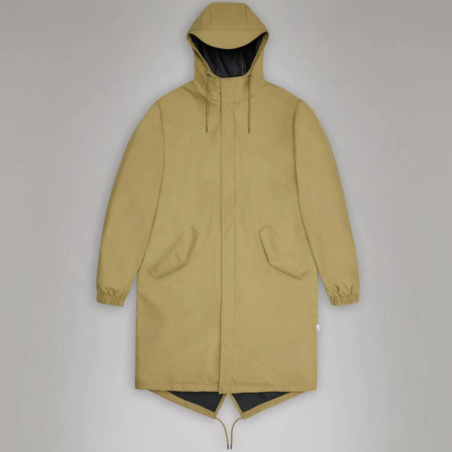 RAINS Fishtail Parka W3 In Khaki