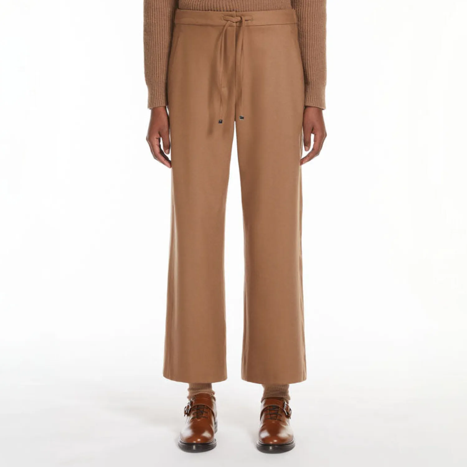 S MAXMARA Floria Long Trouser In Camel