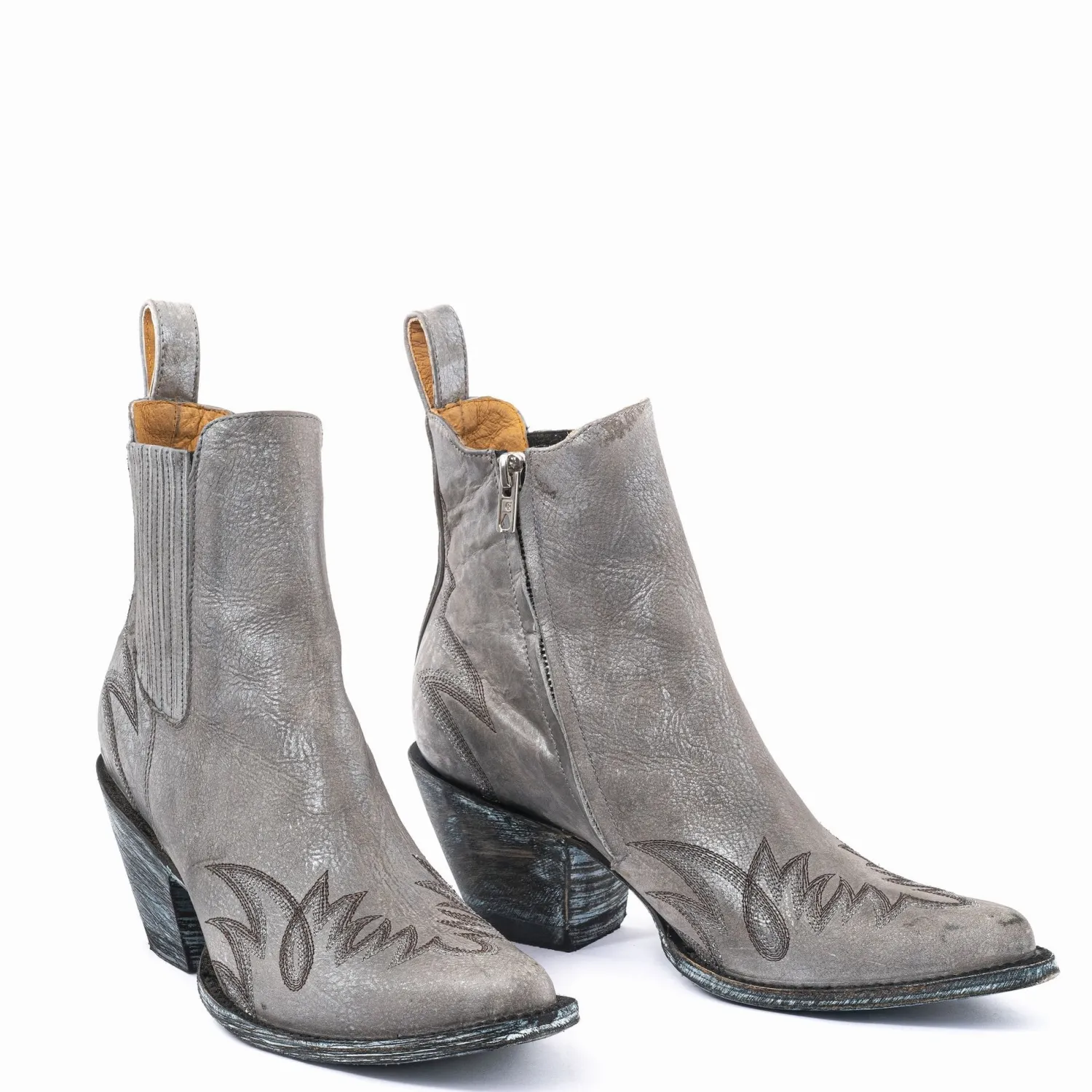 MEXICANA Fury Cowboy Boots In Silver