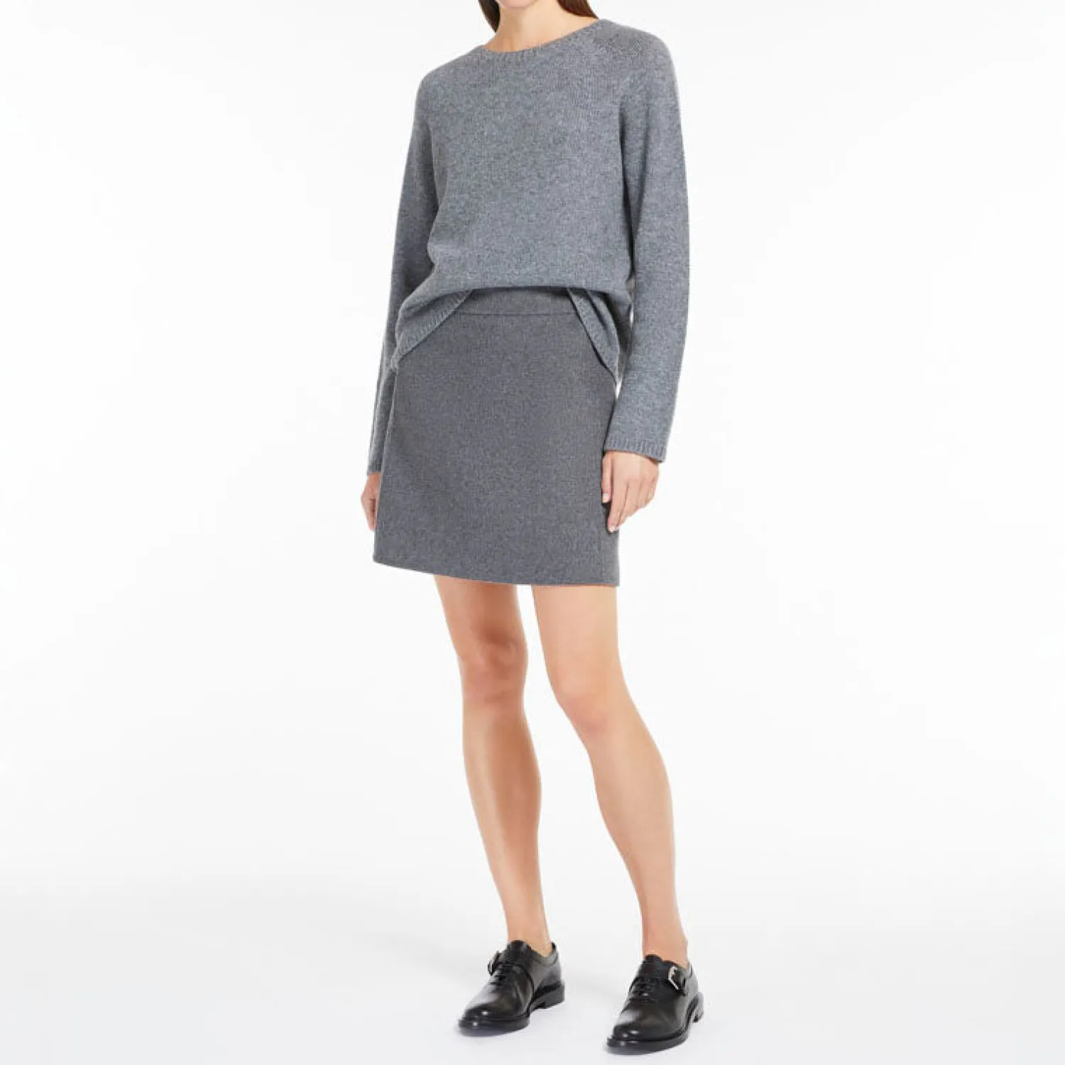 S MAXMARA Georg Sweater In Medium Grey