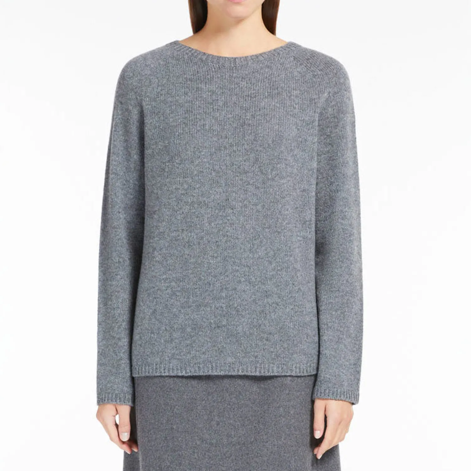 S MAXMARA Georg Sweater In Medium Grey