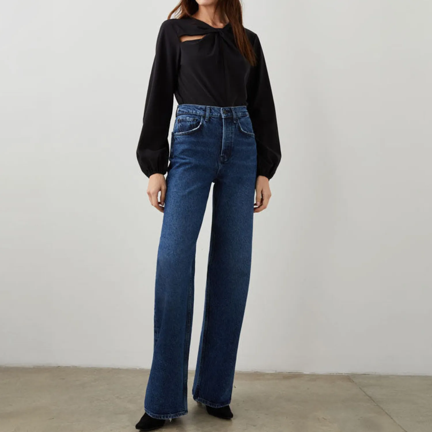 RAILS Getty Jeans In Moonlit Ocean