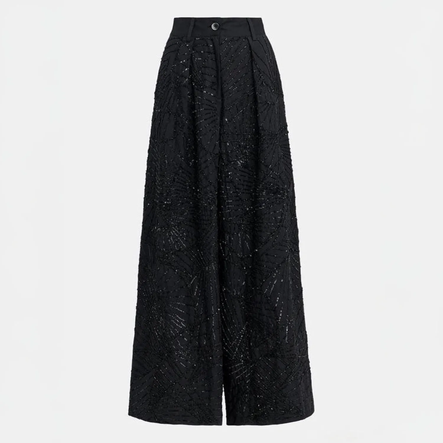 ESSENTIEL ANTWERP Girgo Full Sequin Pants In Black