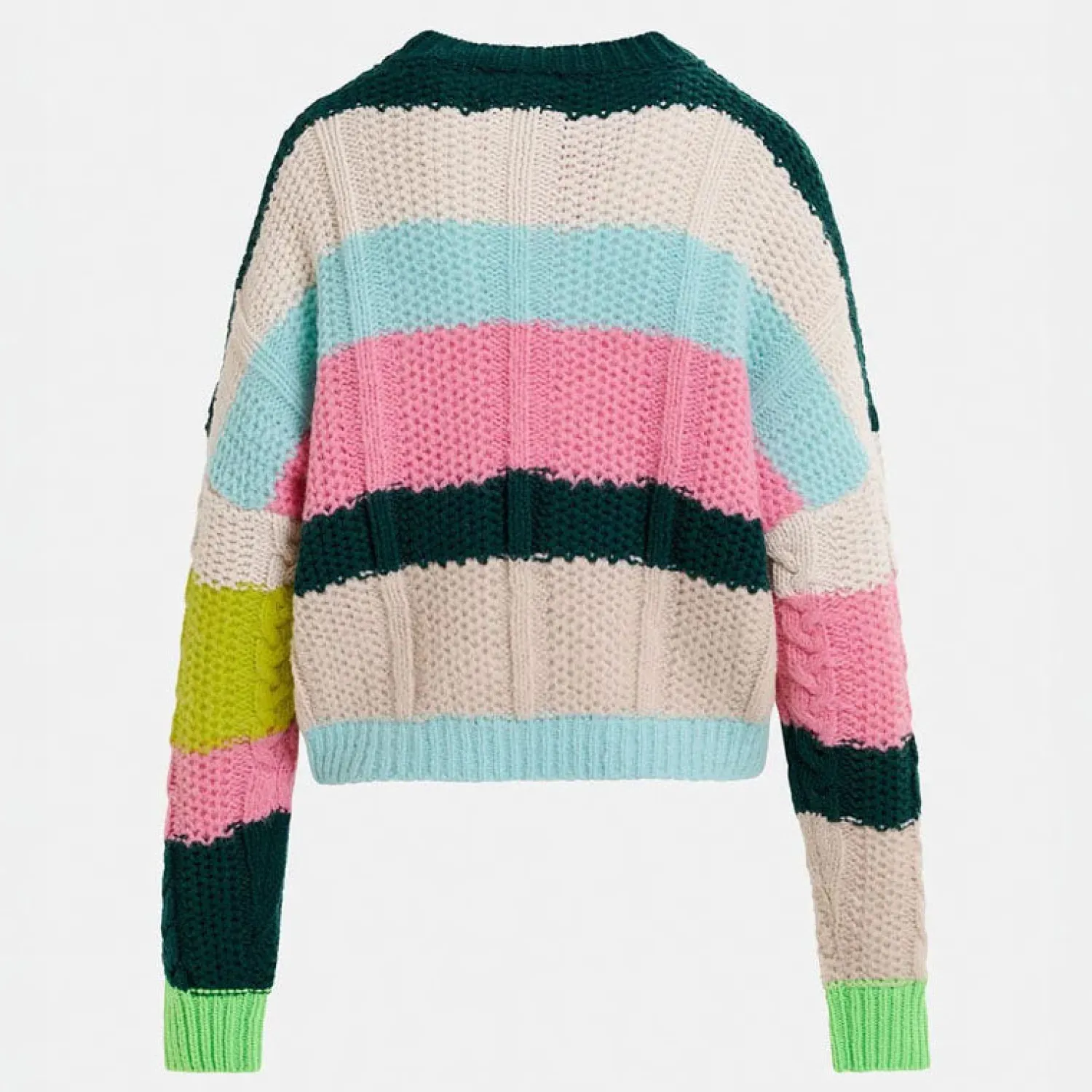 ESSENTIEL ANTWERP Girlcrush Patchwork Jumper In Multi