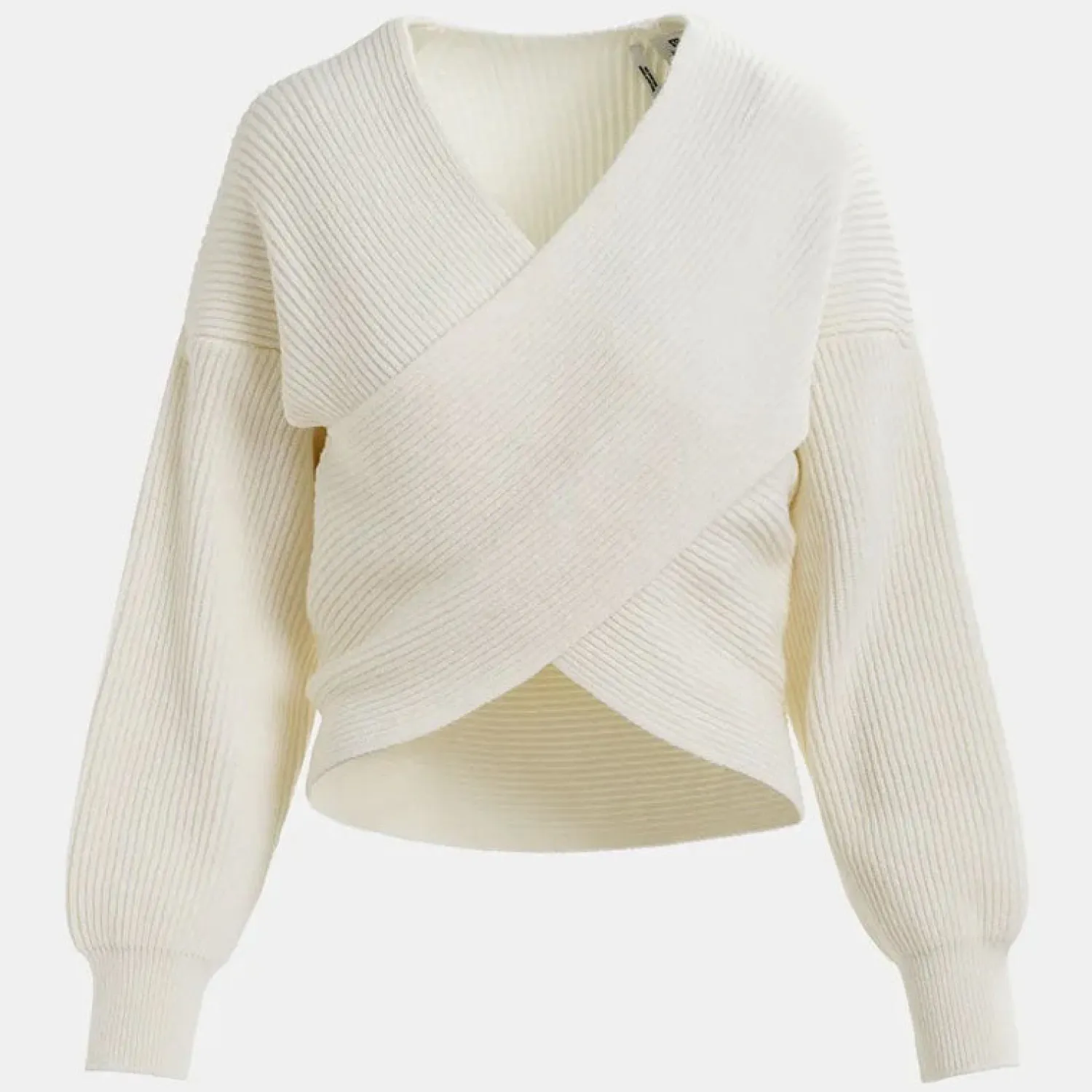 ESSENTIEL ANTWERP Gustaph Knitted Jumper In Off White