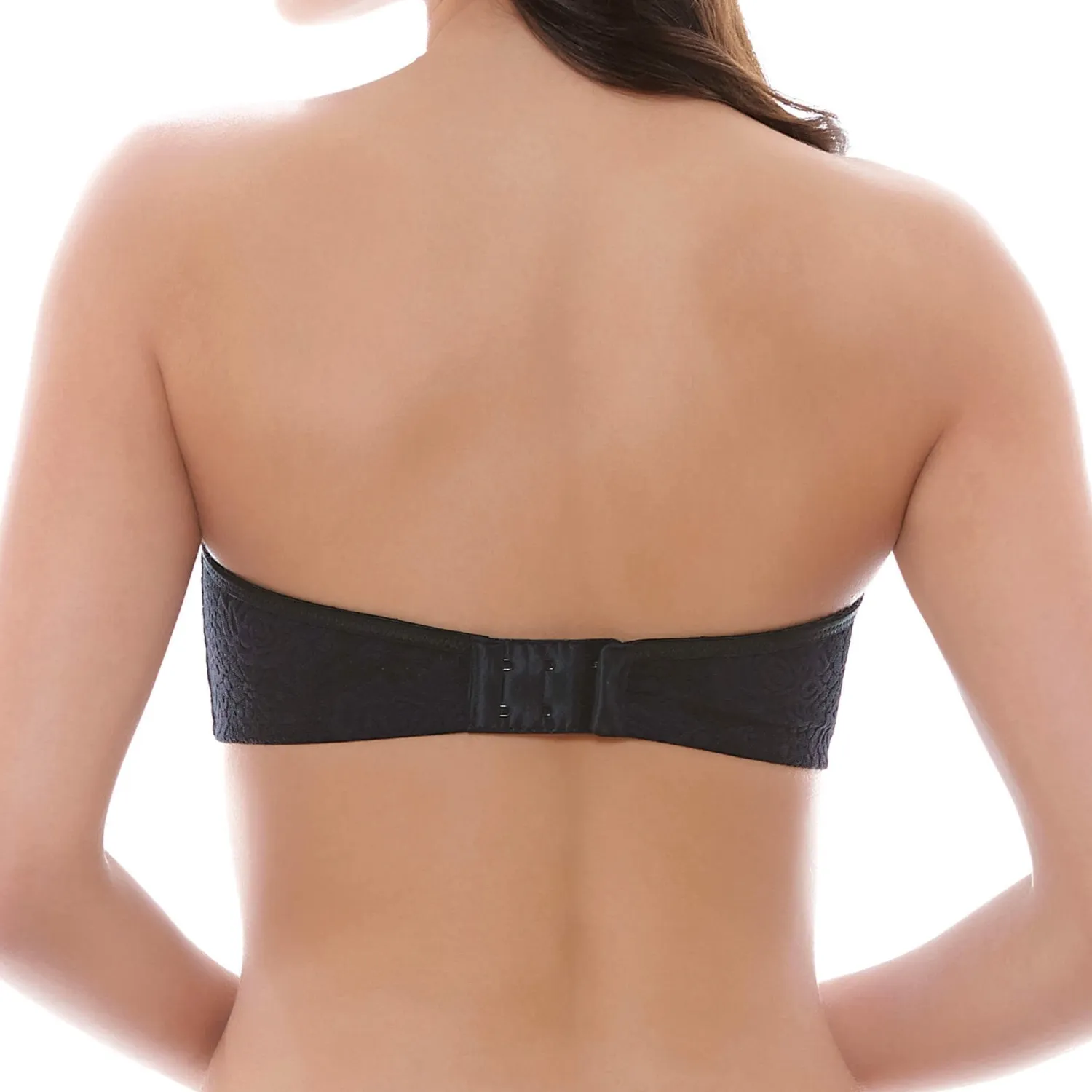 WACOAL Halo Lace Strapless Bra In Black