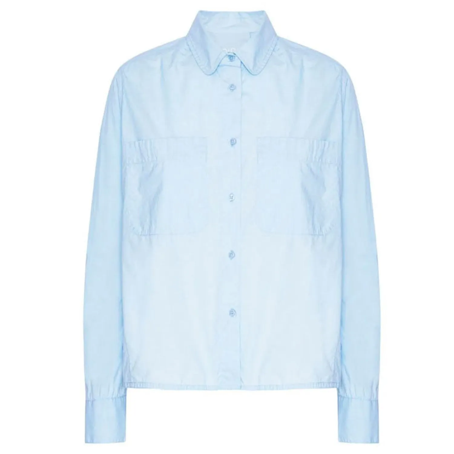 PROJECT AJ117 Hannie Organic Cotton Shirt In Light Blue