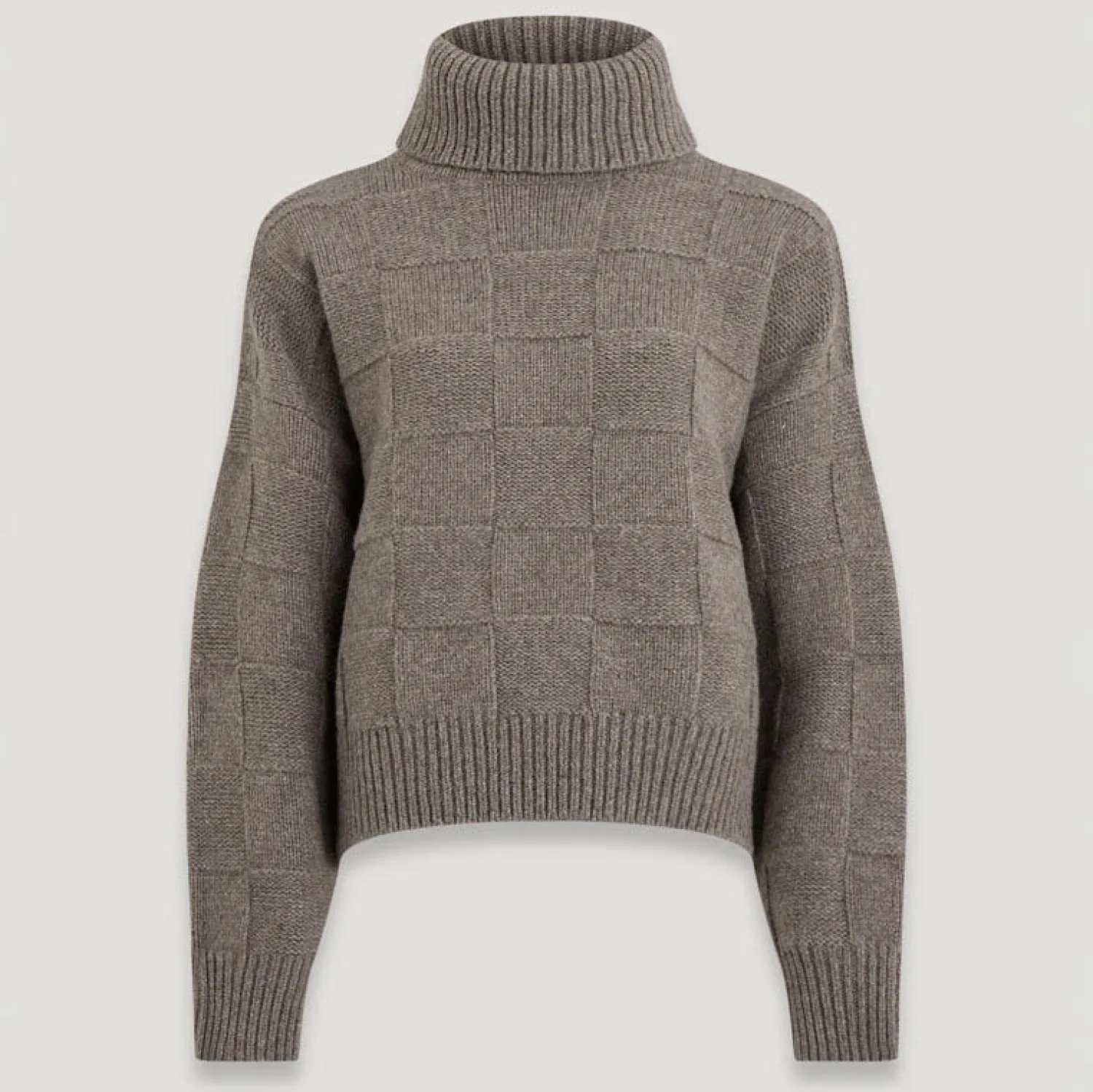 BELSTAFF Hop Roll Neck Jumper In Elk