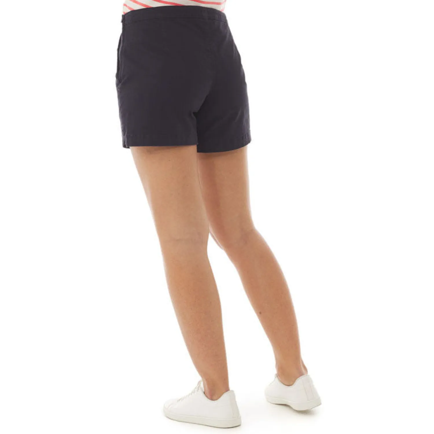 MOUSQUETON Isy Cotton Shorts In Navy