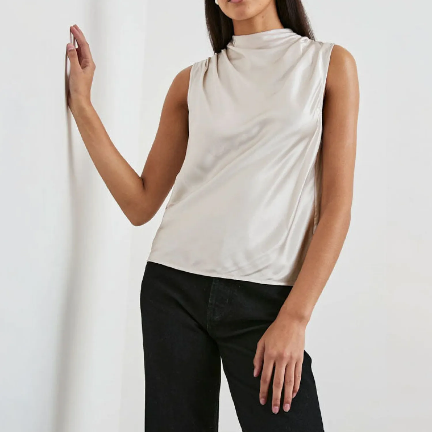 RAILS Kaleen Top In Ivory