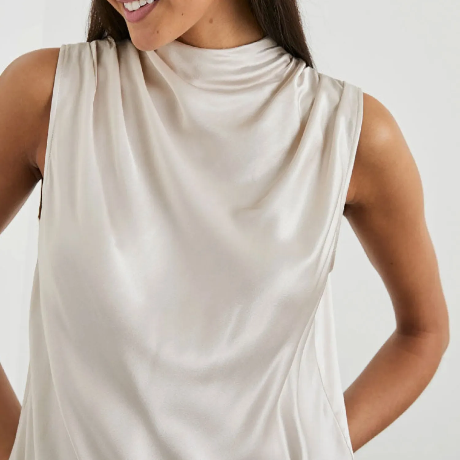 RAILS Kaleen Top In Ivory