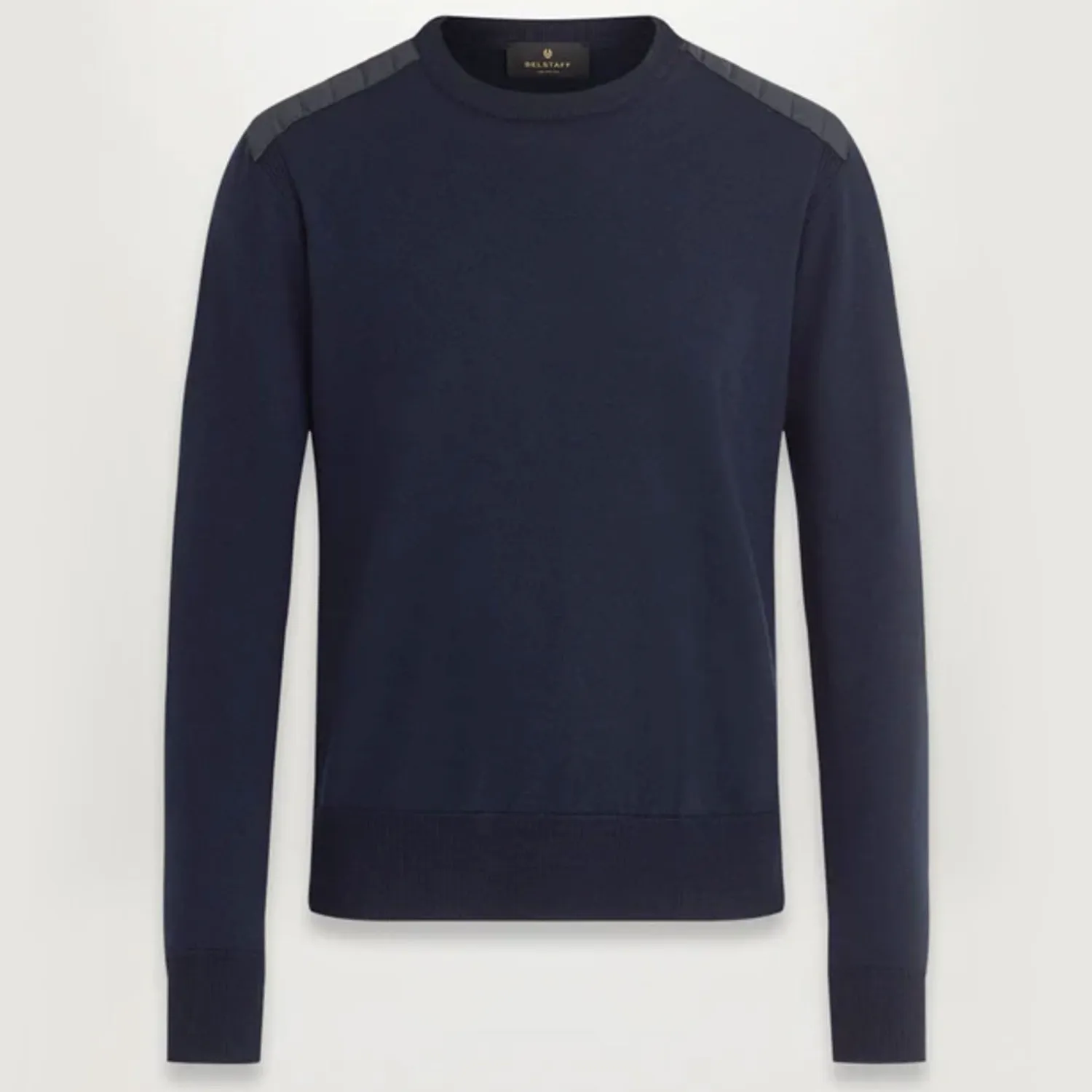 BELSTAFF Kerrigan Crew Neck Sweatshirt In Washed Navy