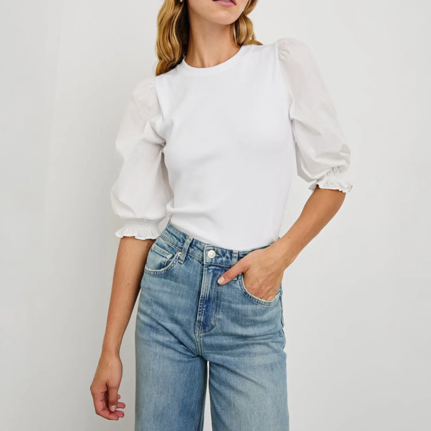 RAILS Landyn Top In White