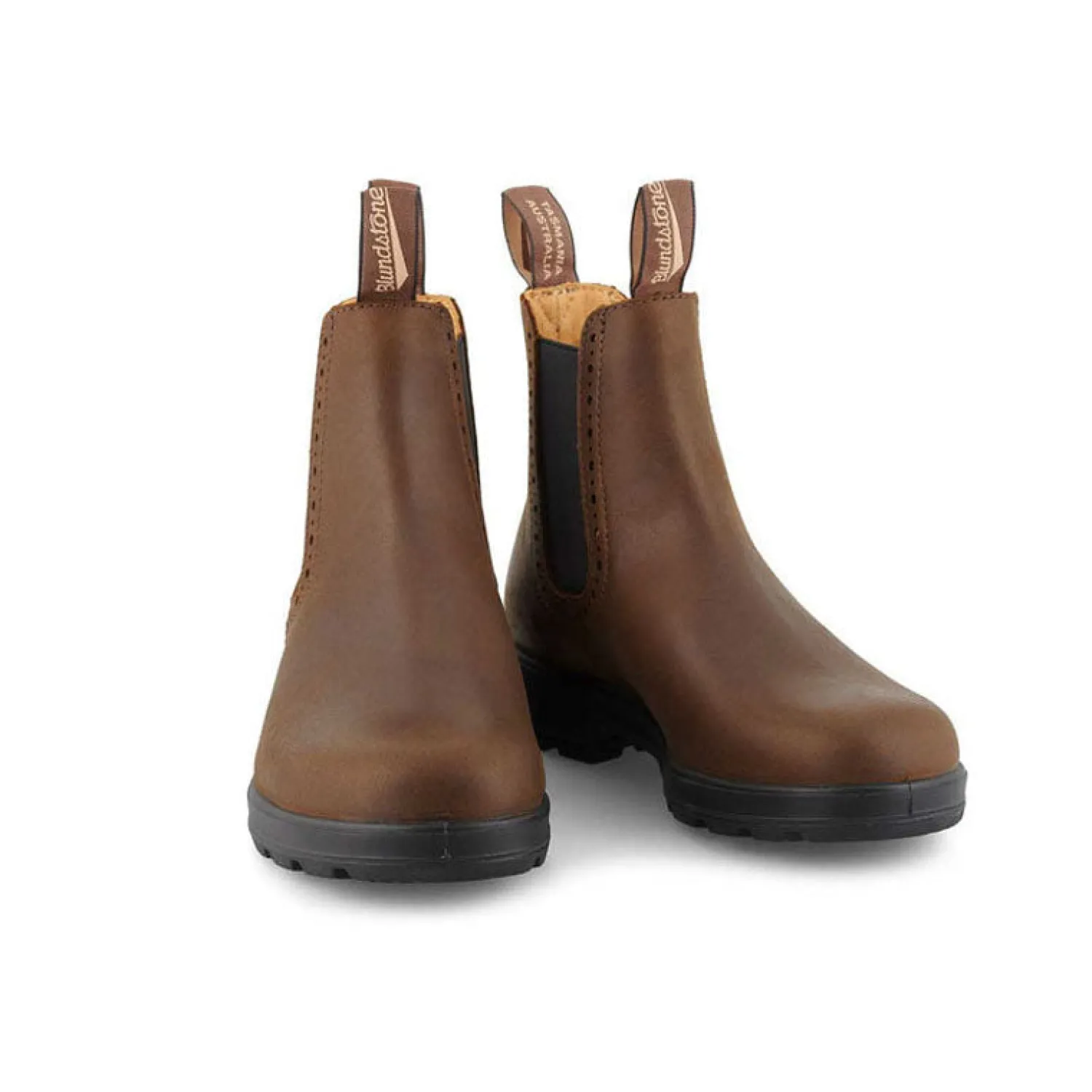 BLUNDSTONE 2151 Leather Boots In Antique Brown