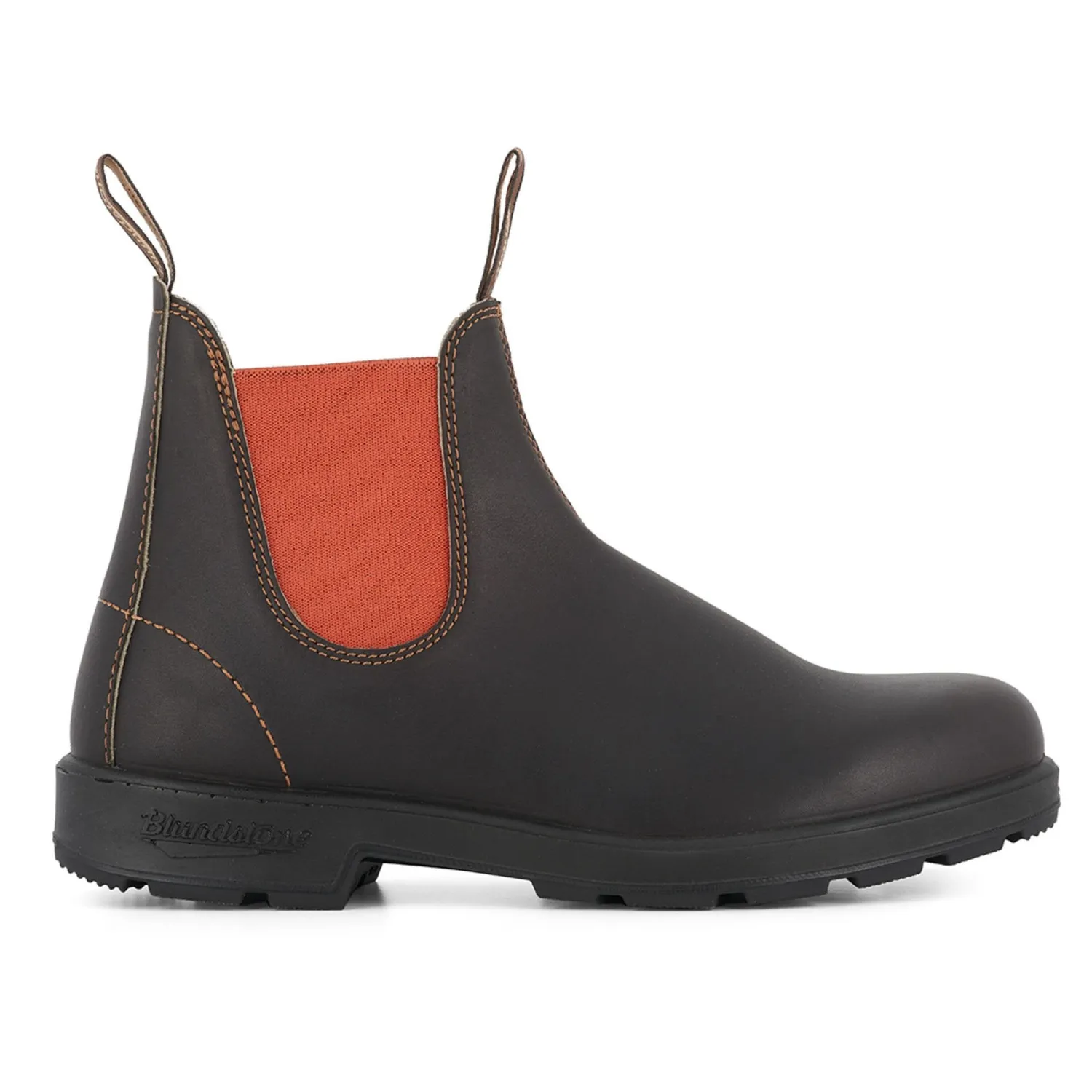 BLUNDSTONE 1918 Leather Boots In Brown/Terracotta