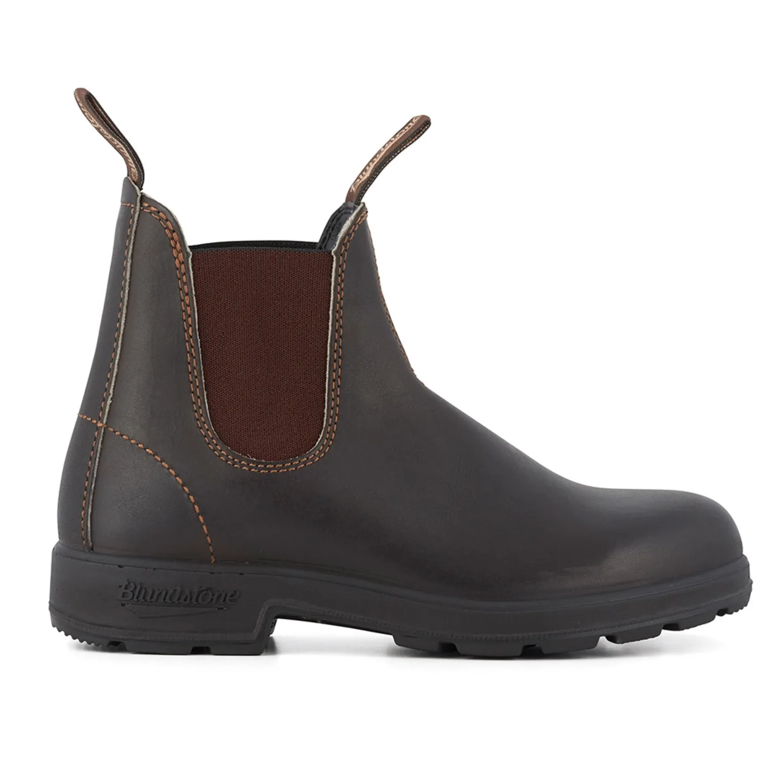 BLUNDSTONE 500 Leather Boots In Stout Brown