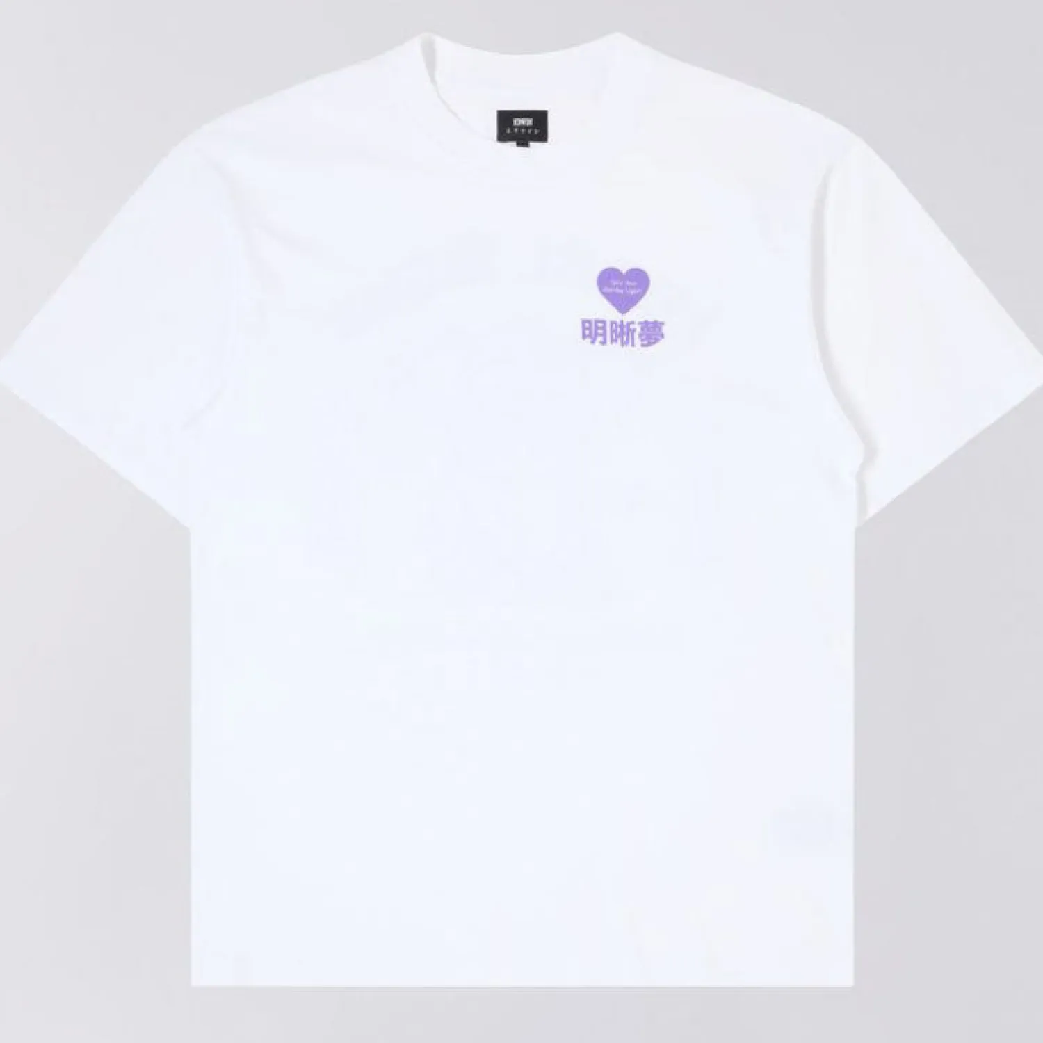 EDWIN Legal Highs T Shirt In White