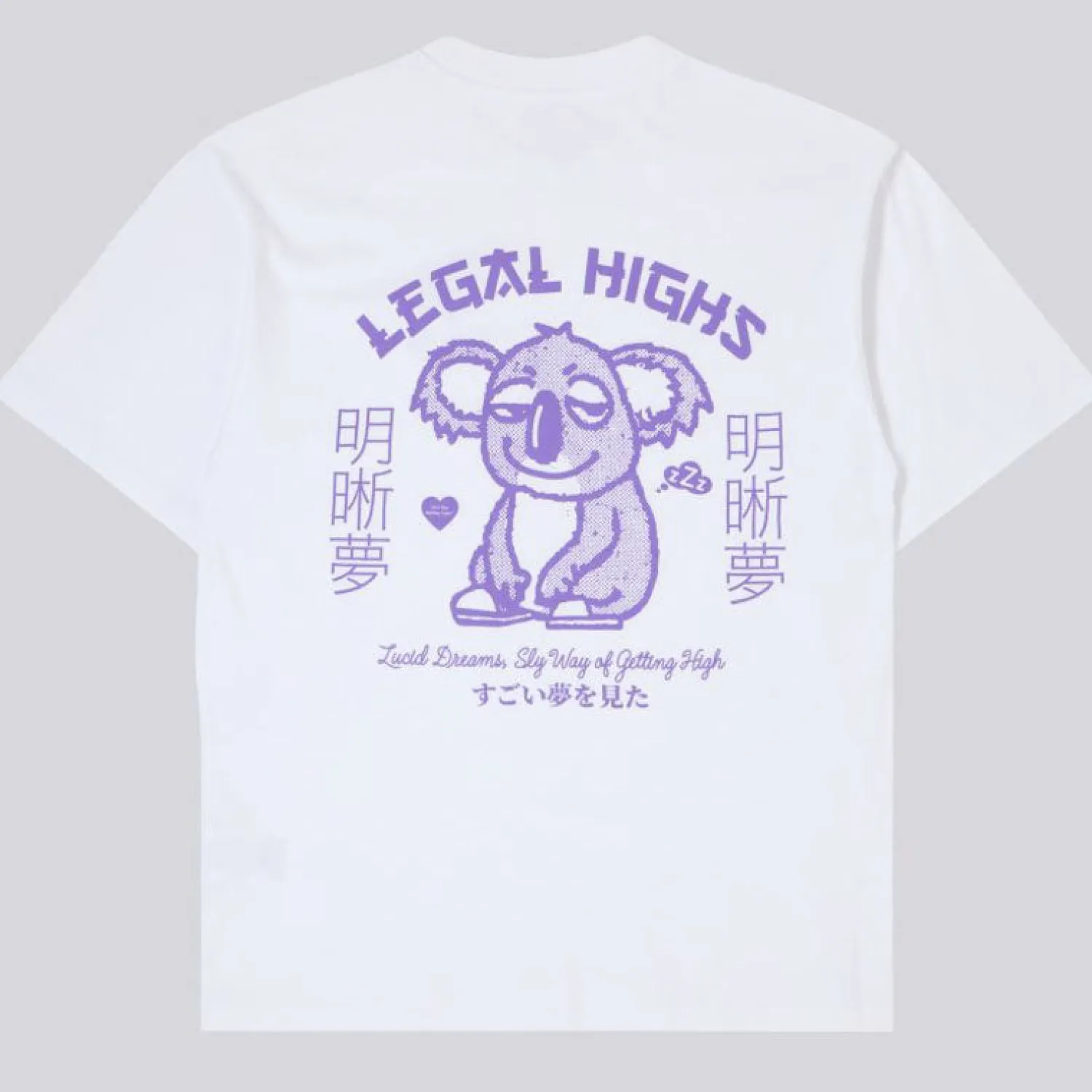 EDWIN Legal Highs T Shirt In White